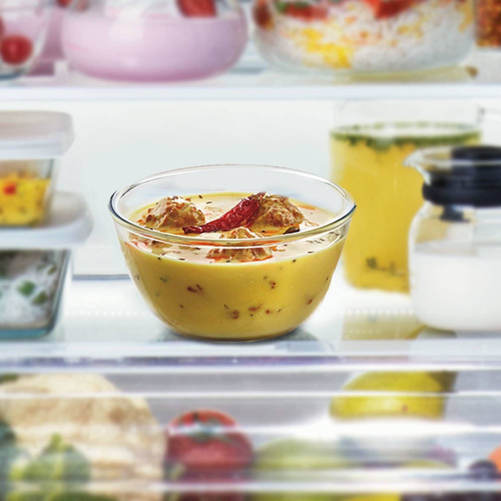 BOROSIL 1.3L Borosilicate Glass Mixing & Serving Bowl with White Lid (Scratch Resistant, Transparent) BOROSIL 1.3L Borosilicate Glass Mixing & Serving Bowl with White Lid (Scratch Resistant, Transparent)_10