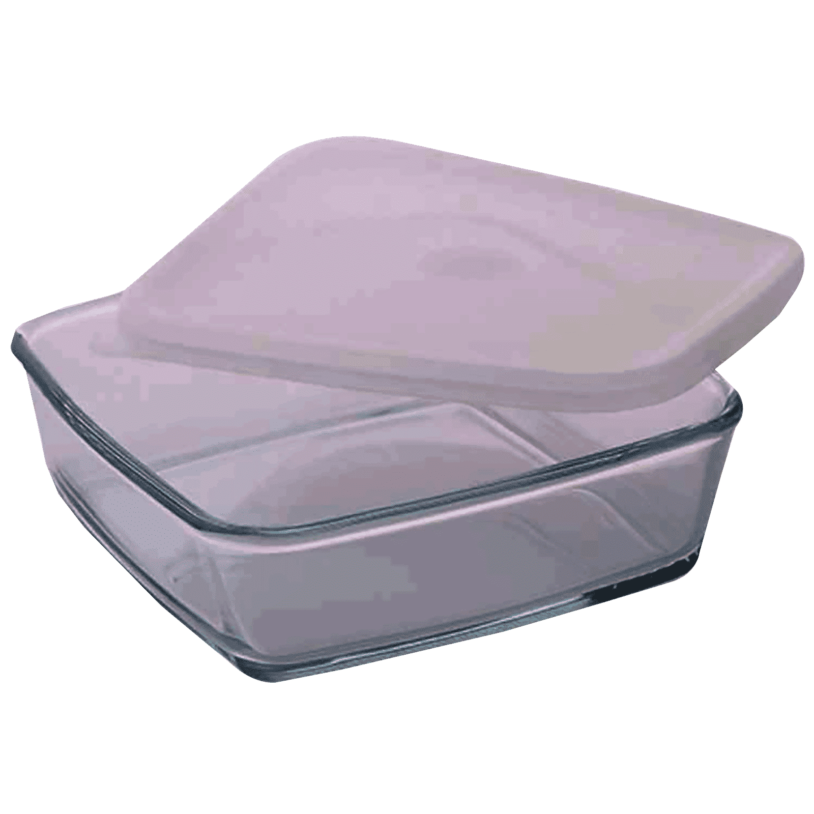 BOROSIL 1.6L Borosilicate Glass Square Baking Dish (Scratch Resistant, Transparent)_1