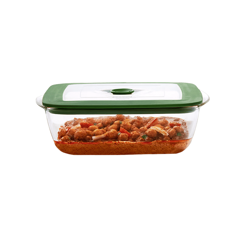 BOROSIL 1.6L Borosilicate Glass Square Baking Dish (Scratch Resistant, Transparent)_9