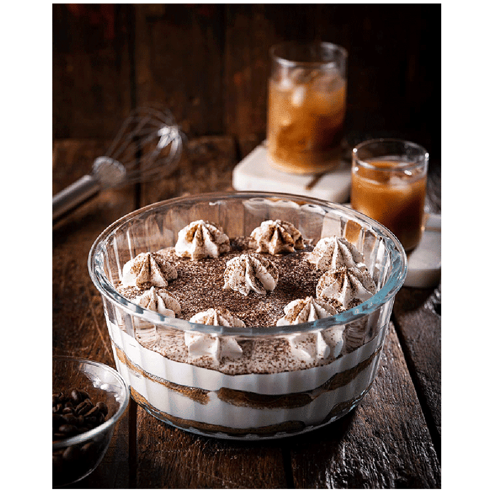 BOROSIL 1.5L Borosilicate Glass Souffle Dish (Scratch Resistant, Transparent)_4