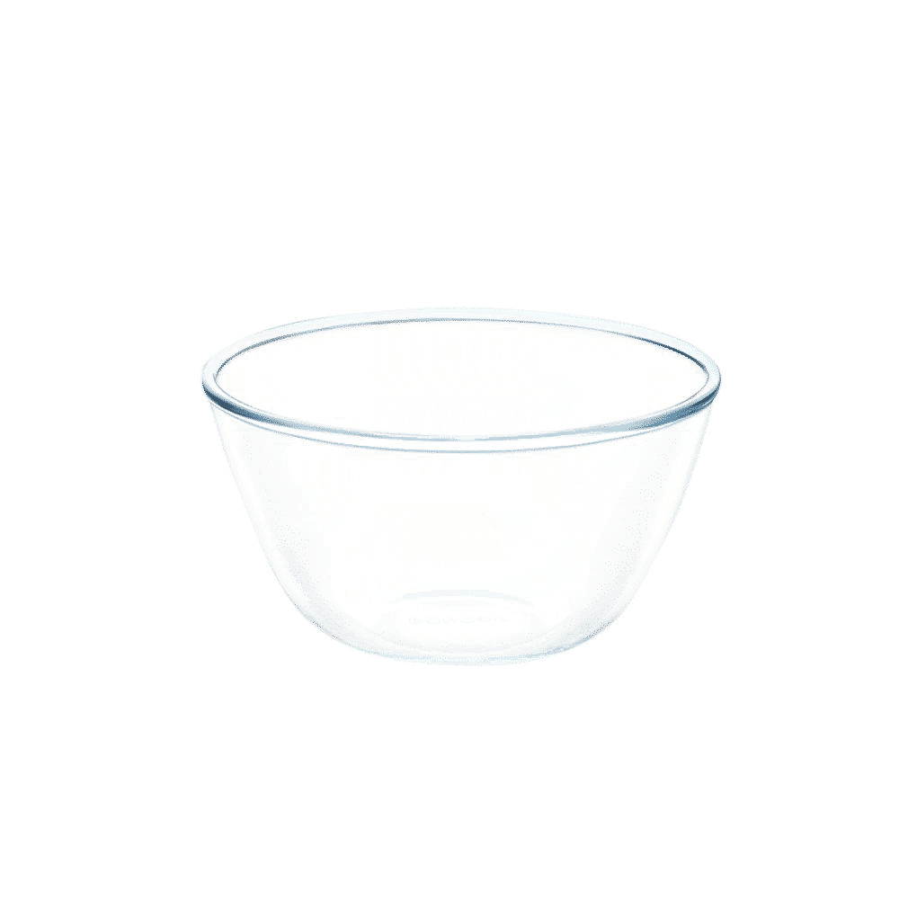 BOROSIL 500ml Borosilicate Glass Mixing & Serving Bowl with White Lid (Scratch Resistant, Transparent) BOROSIL 500ml Borosilicate Glass Mixing & Serving Bowl with White Lid (Scratch Resistant, Transparent)_3