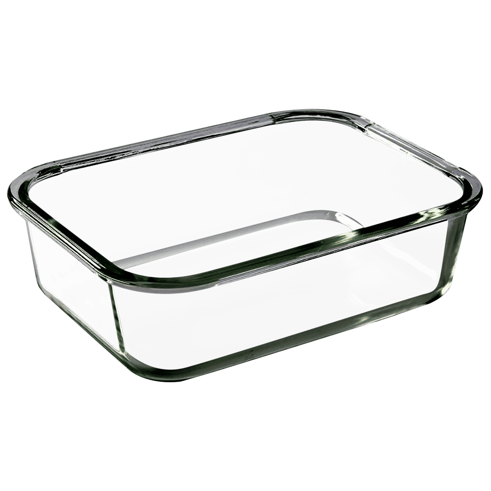 BOROSIL Klip n Store 640ml Borosilicate Glass Rectangle Storage Container with Lid (Scratch Resistant, Transparent)_3