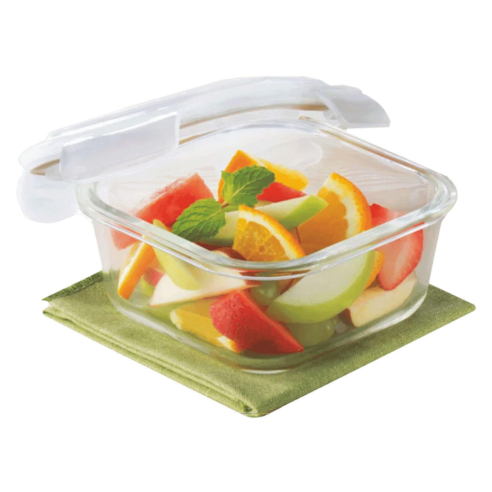 BOROSIL Klip n Store 520ml Borosilicate Glass Container with Air Tight Lid (Scratch Resistant, Transparent) BOROSIL Klip n Store 520ml Borosilicate Glass Container with Air Tight Lid (Scratch Resistant, Transparent)_1