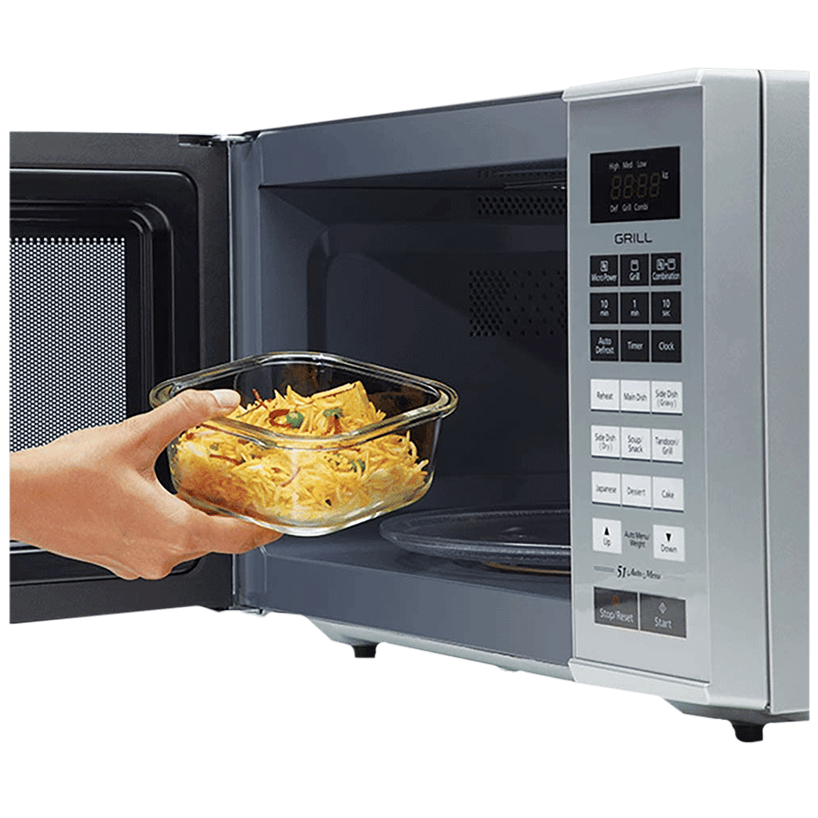 BOROSIL Klip n Store 1L Borosilicate Glass Container with Air Tight Lid (Scratch Resistant, Transparent)_3