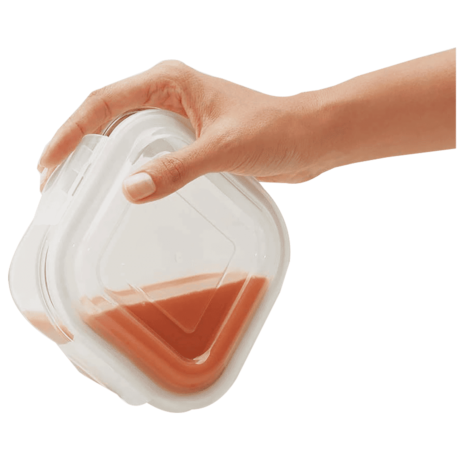 BOROSIL Klip n Store 1L Borosilicate Glass Container with Air Tight Lid (Scratch Resistant, Transparent)_5