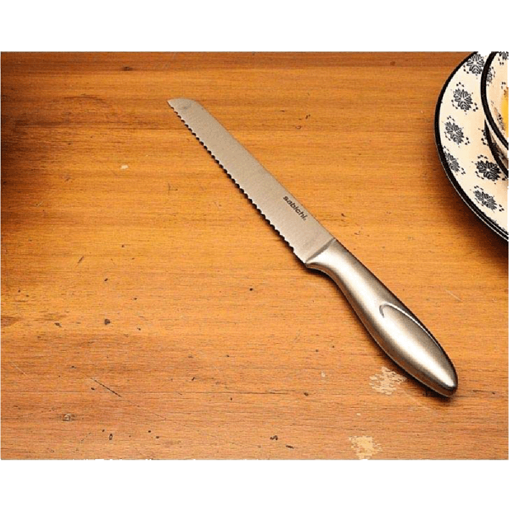 sabichi Haden Aspire 20.32CM Bread Knife (Corrosion Resistant, Silver) sabichi Haden Aspire 20.32CM Bread Knife (Corrosion Resistant, Silver)_5