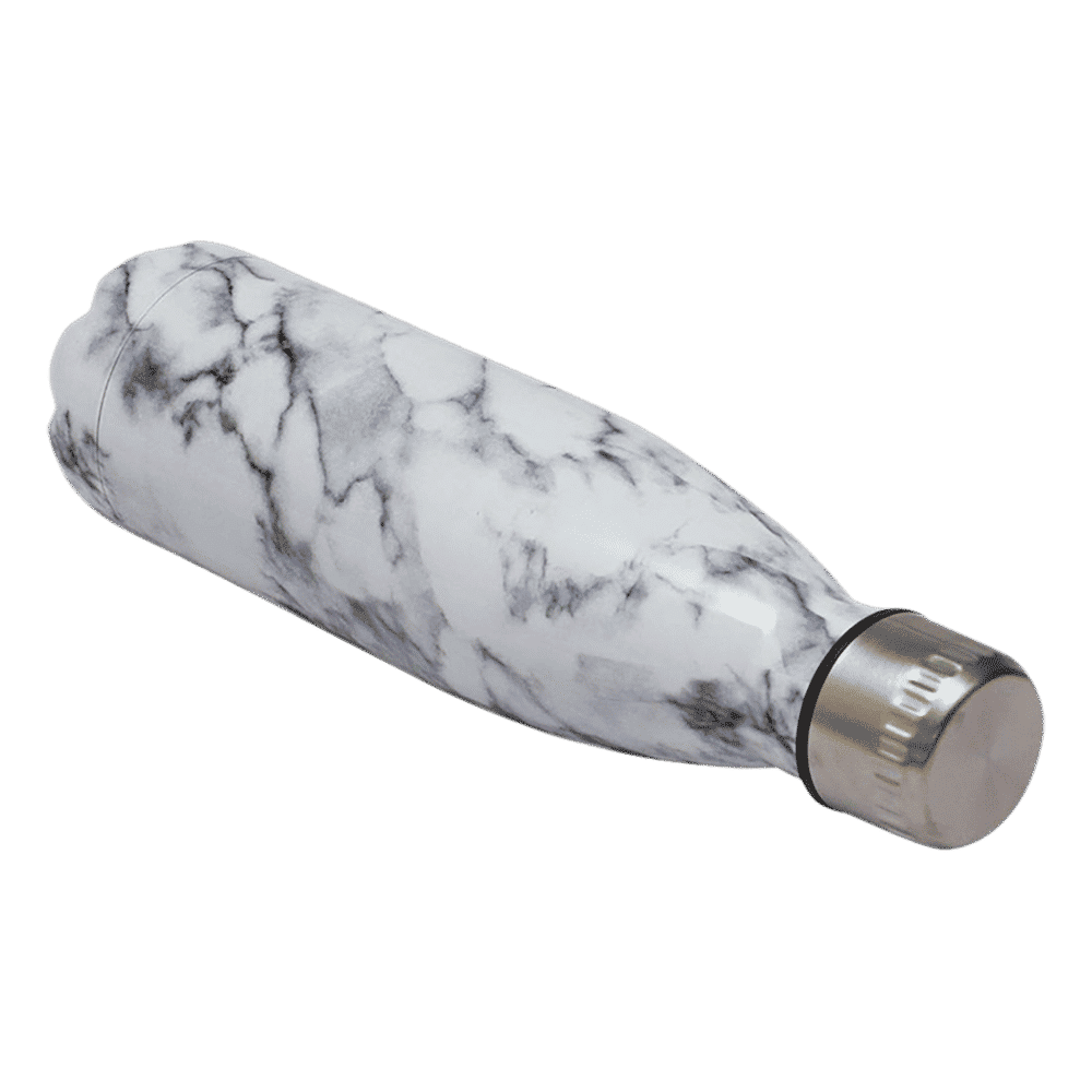 sabichi Blush 450 ml Stainless Steel Water Bottle (BPA Free, 193711, White)_4