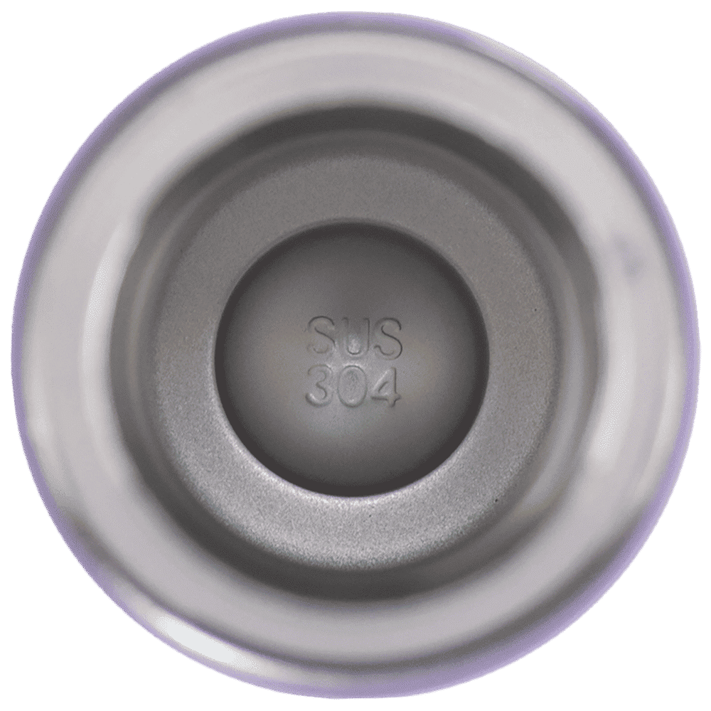 WONDERCHEF Cups-Bot 500ml Stainless Steel Hot & Cold Vacuum Flask (Spill & Leak Proof, Purple)_7