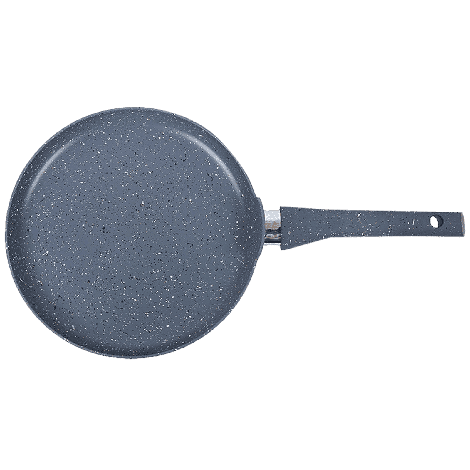 WONDERCHEF Granite 26cm Non Stick Aluminium Dosa Tawa (Induction Compatible, Even Heat Distribution, Grey)_4