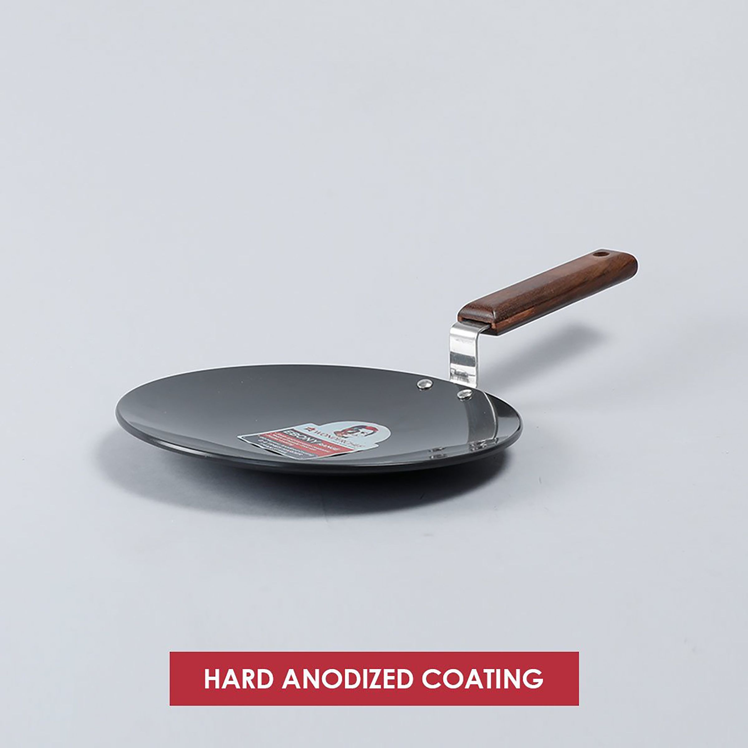 WONDERCHEF Ebony 25cm Non Stick Aluminium Roti Tawa (Induction Compatible, Scratch Resistant, Black) WONDERCHEF Ebony 25cm Non Stick Aluminium Roti Tawa (Induction Compatible, Scratch Resistant, Black)_9