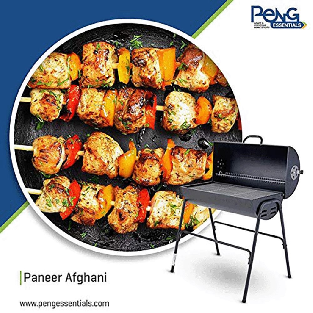 Peng Essential Foldable Charcoal Barbeque Grill (Scratch Resistant)_8