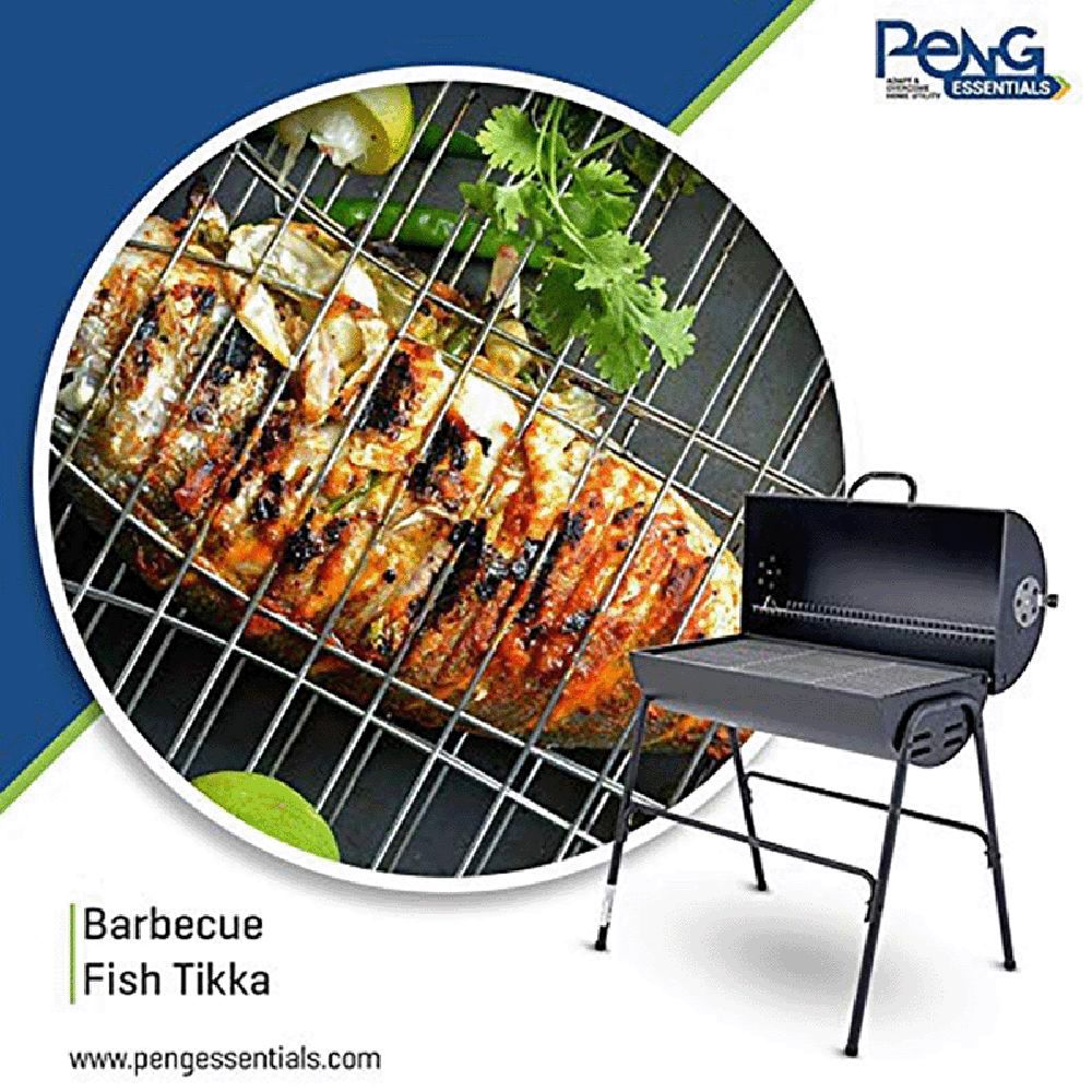 Peng Essential Foldable Charcoal Barbeque Grill (Scratch Resistant)_10