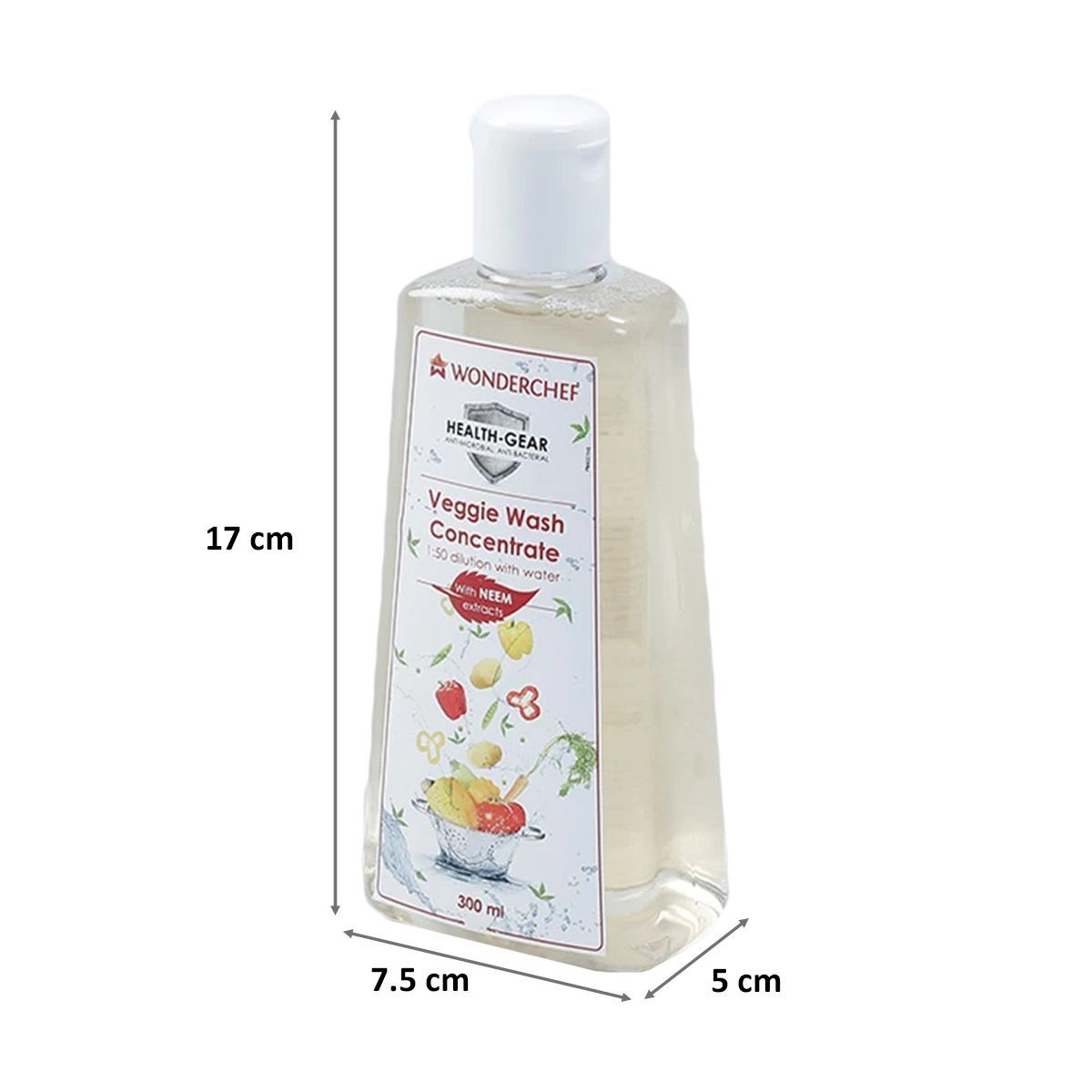 WONDERCHEF Concentrate Veggie Wash (Anti-Microbial and Anti-Bacterial, 63153574, White)_2