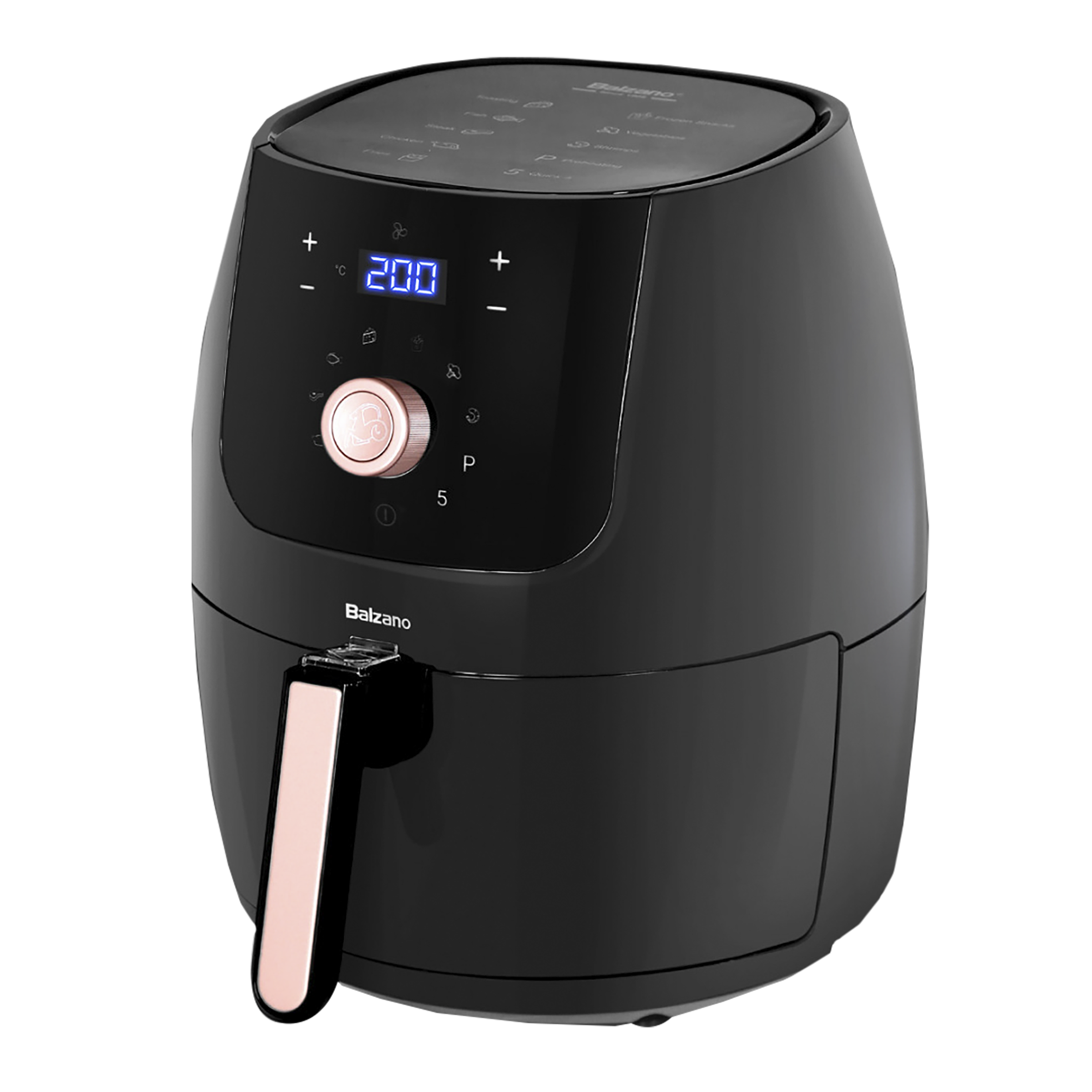 Balzano 5.5L 1700 Watt Digital Air Fryer with Rapid Heat Circulation Technology (Black)_13