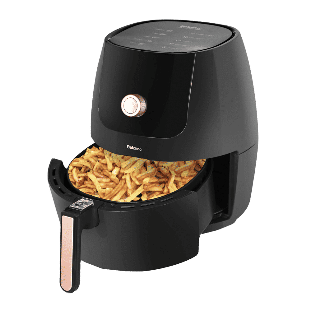 Balzano 5.5L 1700 Watt Digital Air Fryer with Rapid Heat Circulation Technology (Black)_4