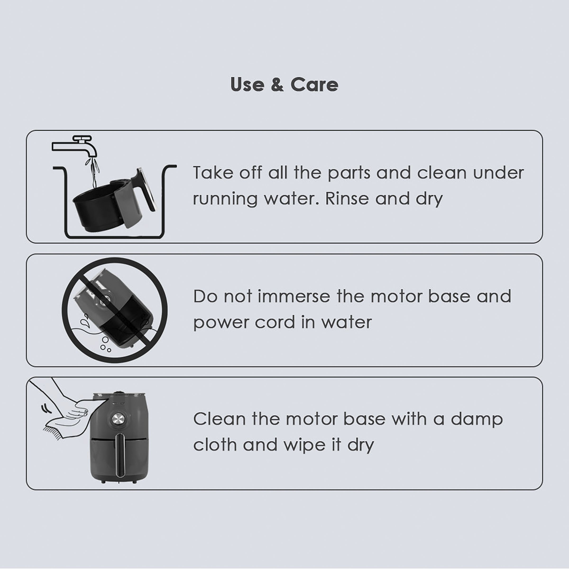 WONDERCHEF Crimson Edge 1.8L 1000 Watt Air Fryer with Rapid Air Technology (Red)_18