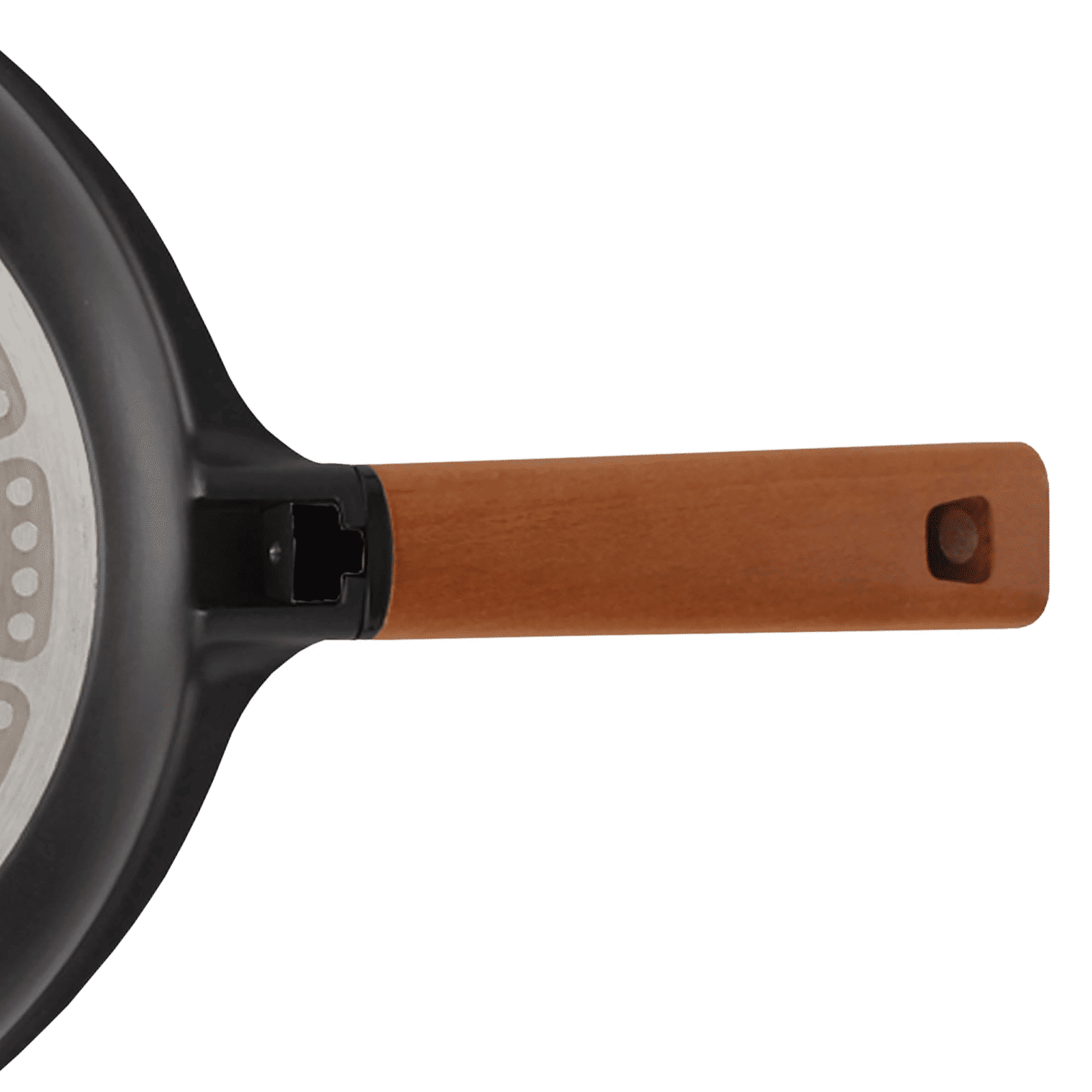 WONDERCHEF Caesar 2.3L Non Stick Aluminium Fry Pan (Induction Compatible, German Beechwood Handle, Black) WONDERCHEF Caesar 2.3L Non Stick Aluminium Fry Pan (Induction Compatible, German Beechwood Handle, Black)_13