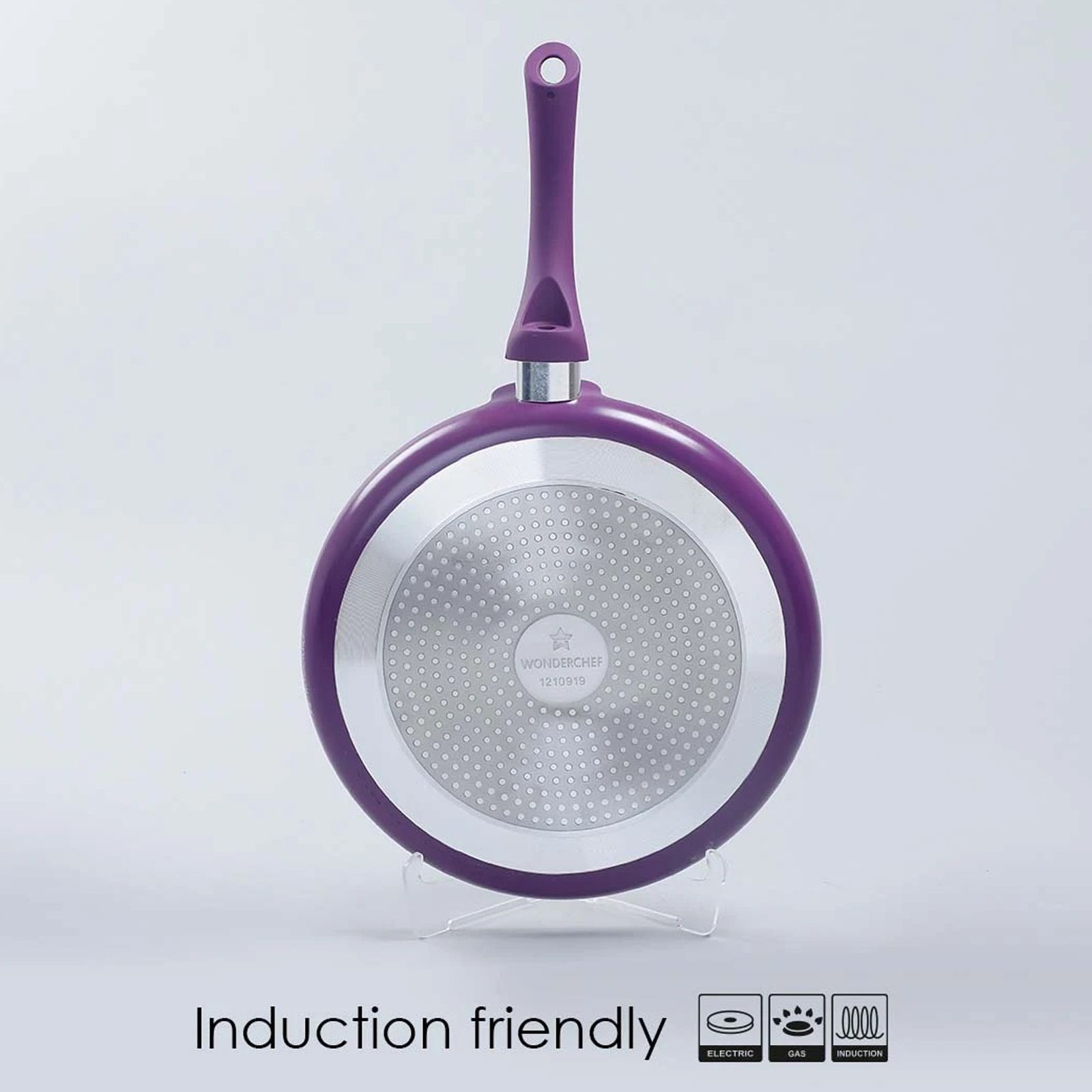 WONDERCHEF Royal Velvet 28cm Non Stick Aluminium Dosa Tawa (Induction Compatible, Even Heat Distribution, Purple)_15
