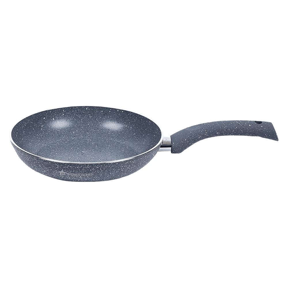 WONDERCHEF Granite Frying Pan (Non-Stick Coating, 63152037, Grey)_1