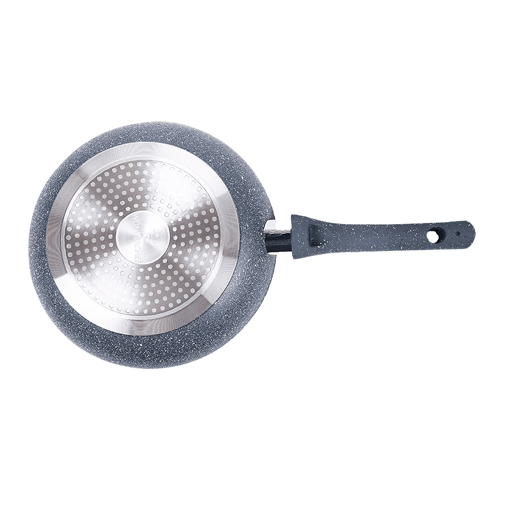 WONDERCHEF Granite Frying Pan (Non-Stick Coating, 63152037, Grey)_5