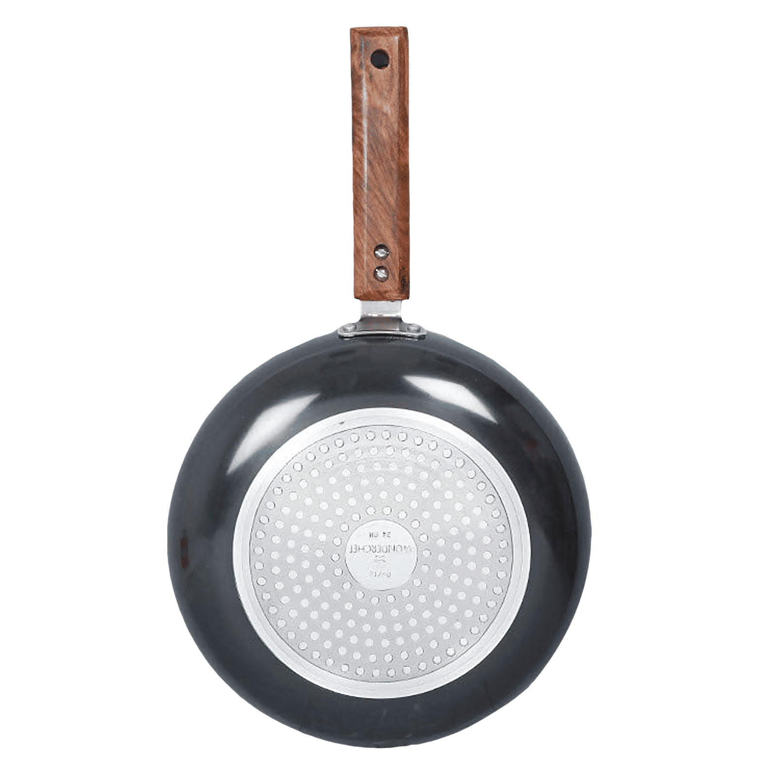 WONDERCHEF Ebony Frying Pan with Lid (Hard Anodized Coating, 63152887, Black) WONDERCHEF Ebony Frying Pan with Lid (Hard Anodized Coating, 63152887, Black)_4