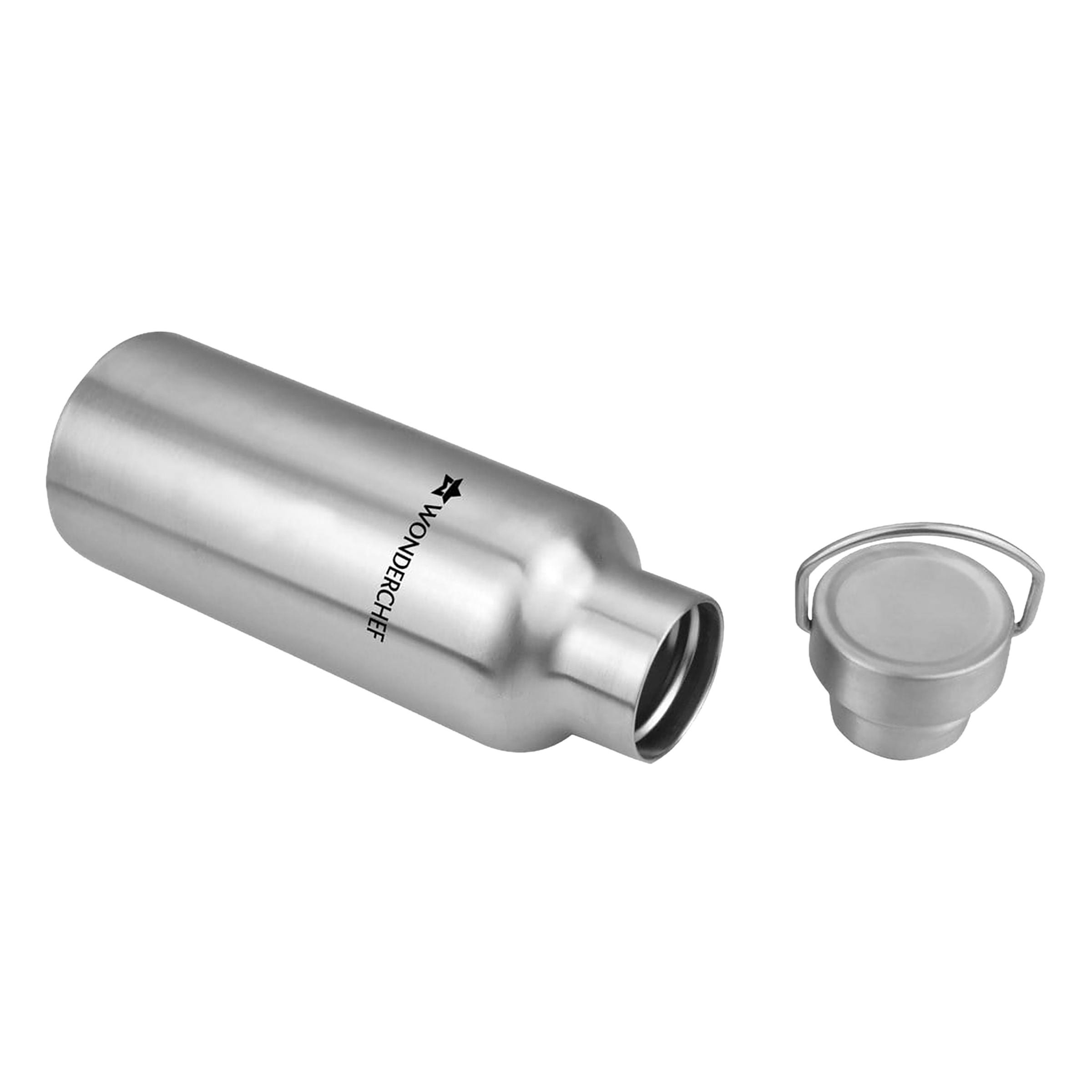 WONDERCHEF Milch-Bot 500ml Stainless Steel Hot & Cold Double Wall Flask (BPA Free, Silver)_13