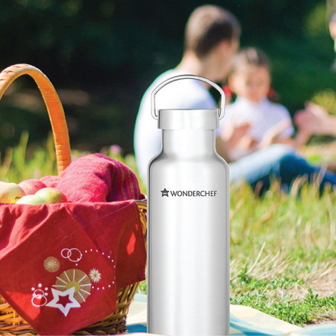 WONDERCHEF Milch-Bot 500ml Stainless Steel Hot & Cold Double Wall Flask (BPA Free, Silver)_6