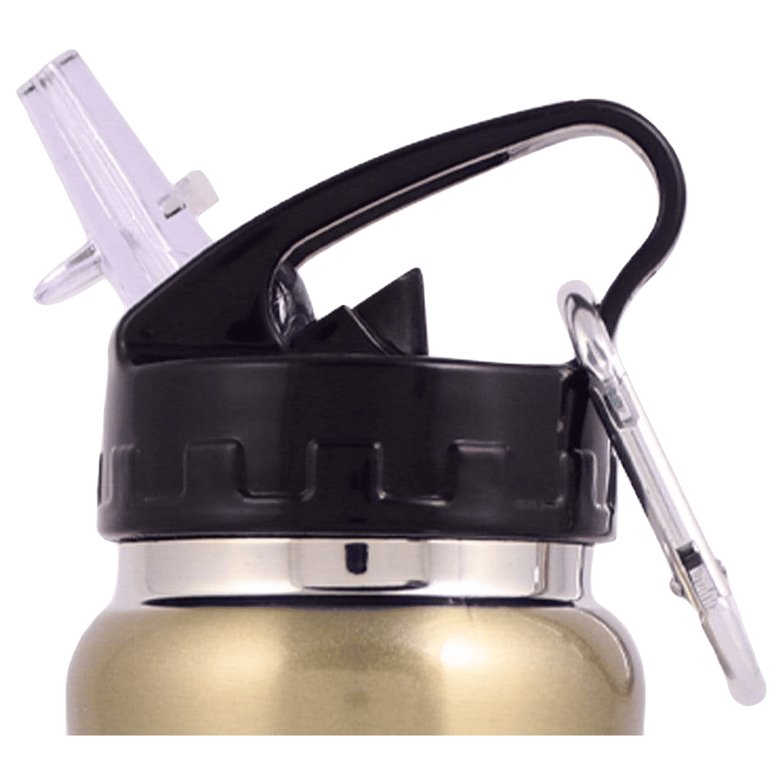 WONDERCHEF Gym-Bot 500ml Stainless Steel Single Wall Water Bottle (BPA Free, Gold)_9