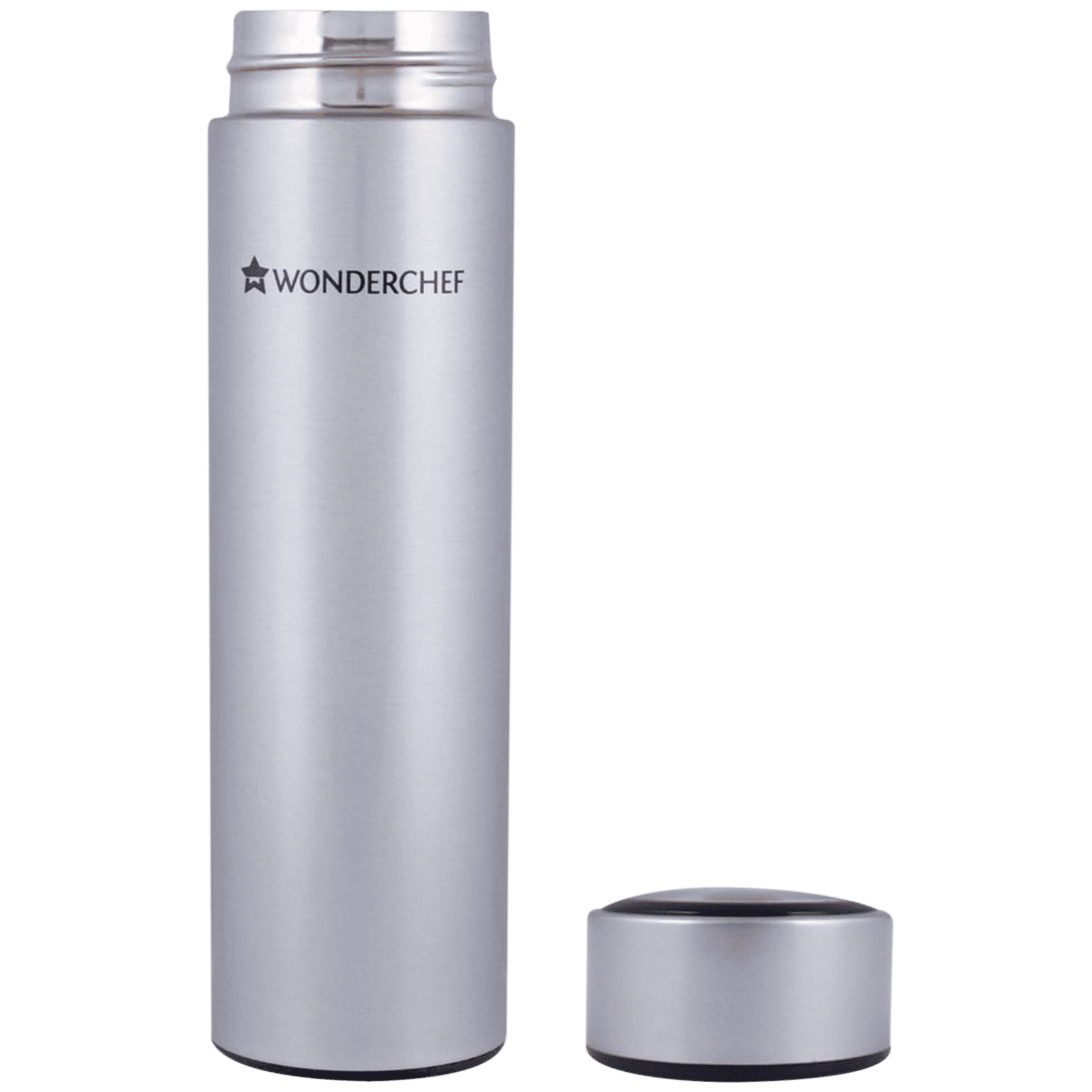 WONDERCHEF Nutri-Bot 480ml Stainless Steel Hot & Cold Double Wall Flask (BPA Free, Silver) WONDERCHEF Nutri-Bot 480ml Stainless Steel Hot & Cold Double Wall Flask (BPA Free, Silver)_4