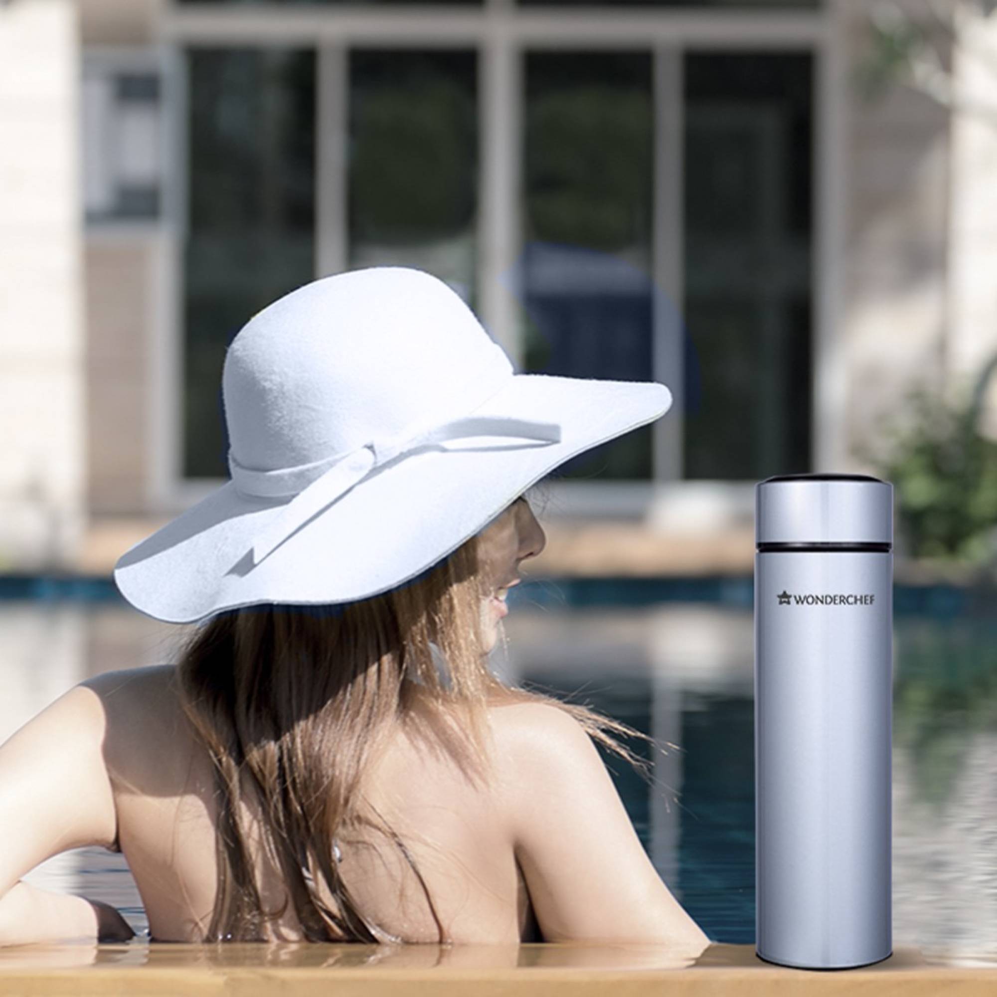 WONDERCHEF Nutri-Bot 480ml Stainless Steel Hot & Cold Double Wall Flask (BPA Free, Silver) WONDERCHEF Nutri-Bot 480ml Stainless Steel Hot & Cold Double Wall Flask (BPA Free, Silver)_6