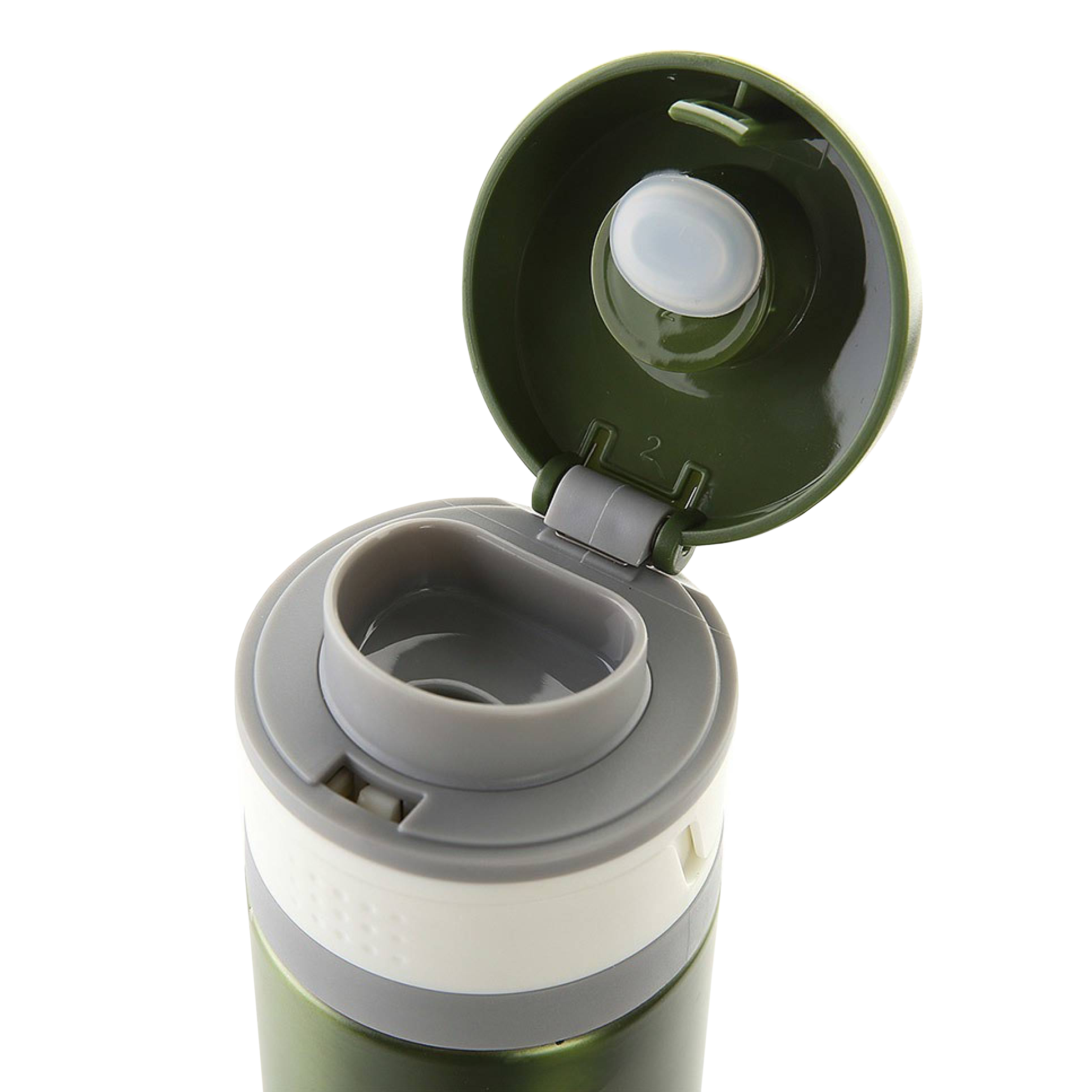 WONDERCHEF Uni-Bot 500ml Stainless Steel Hot & Cold Double Wall Flask (BPA Free, Olive Green)_14