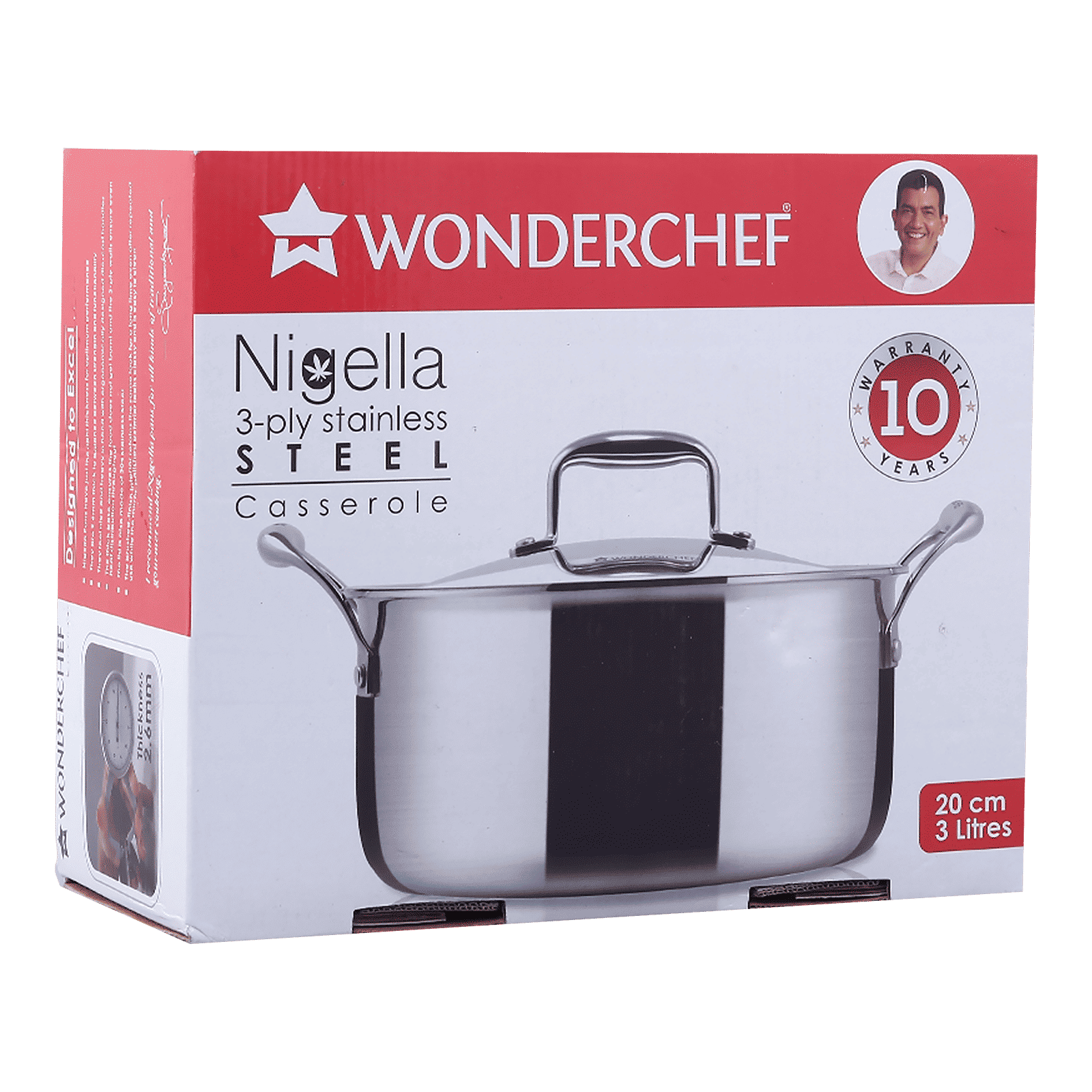 WONDERCHEF Nigella Casserole (Energy Efficient, 63153416, Silver) WONDERCHEF Nigella Casserole (Energy Efficient, 63153416, Silver)_6