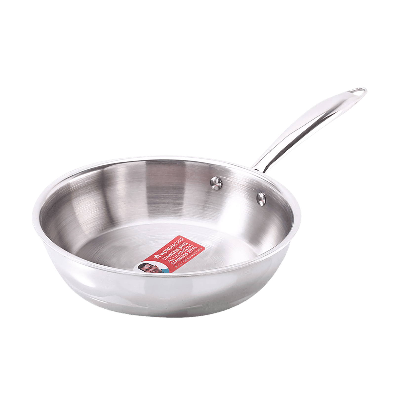 WONDERCHEF Nigella Frying Pan (Energy Efficient, 63153402, Silver)_4