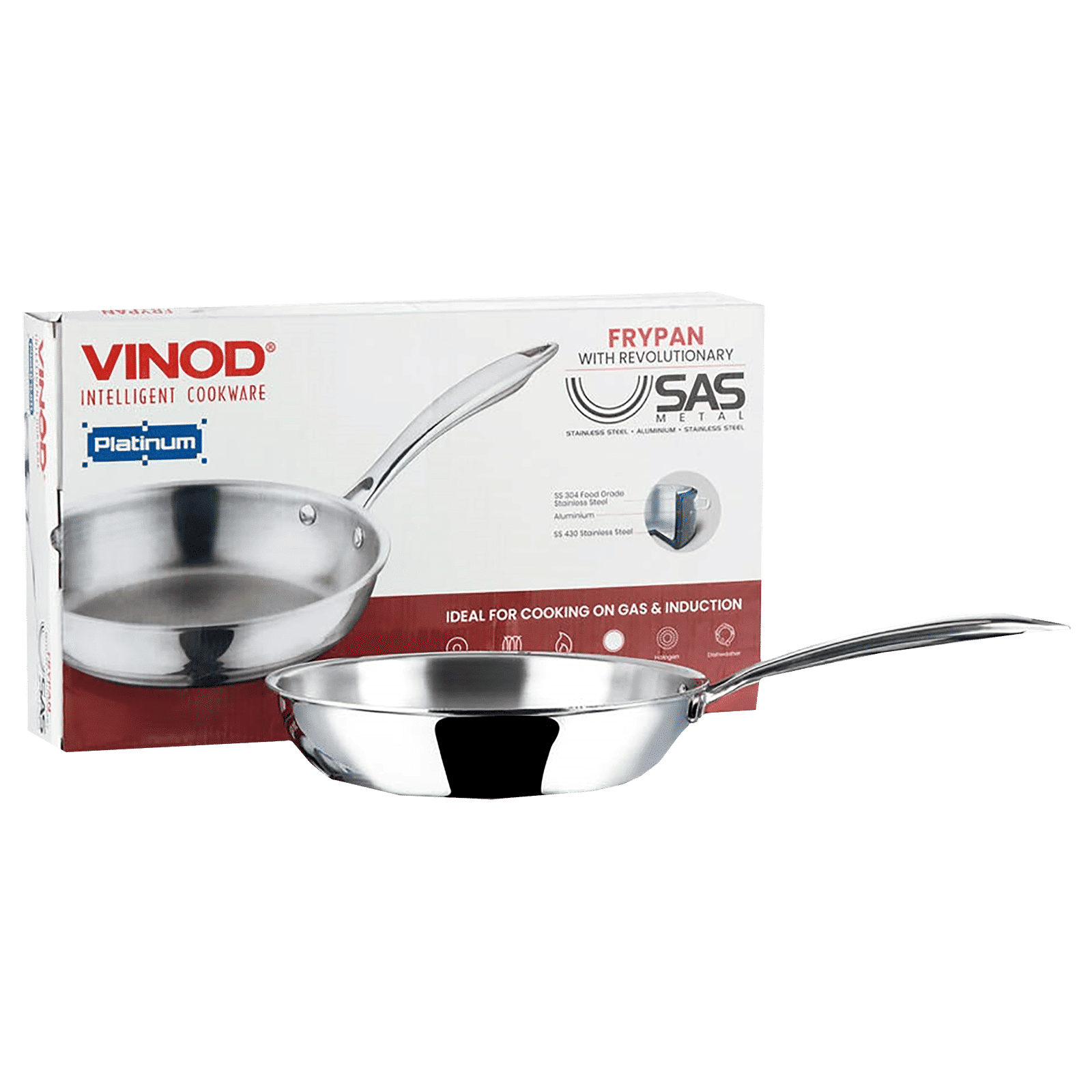 VINOD Pan (Triply Stainless Steel, PF20, Grey)_4