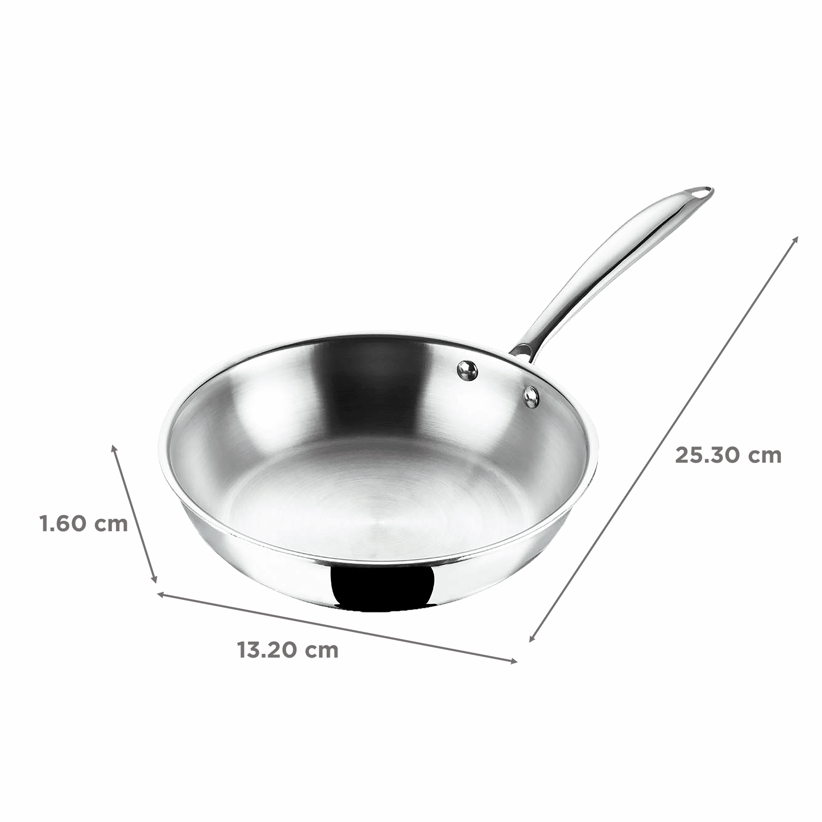 VINOD Pan (Triply Stainless Steel, PF24, Grey)_2