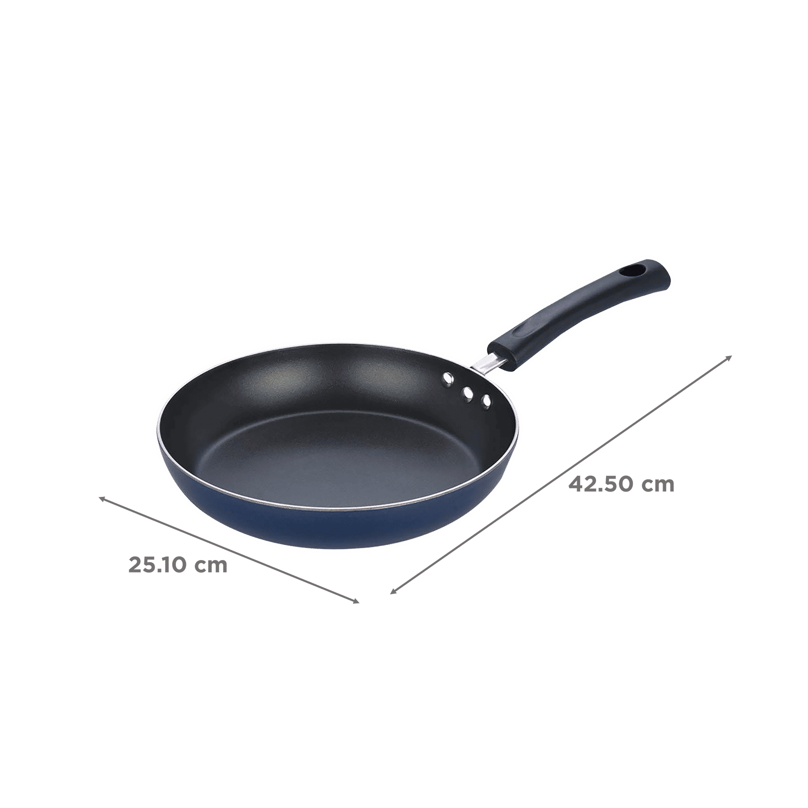 VINOD Zest Non Stick Fry Pan(ZFP24, Black)_2