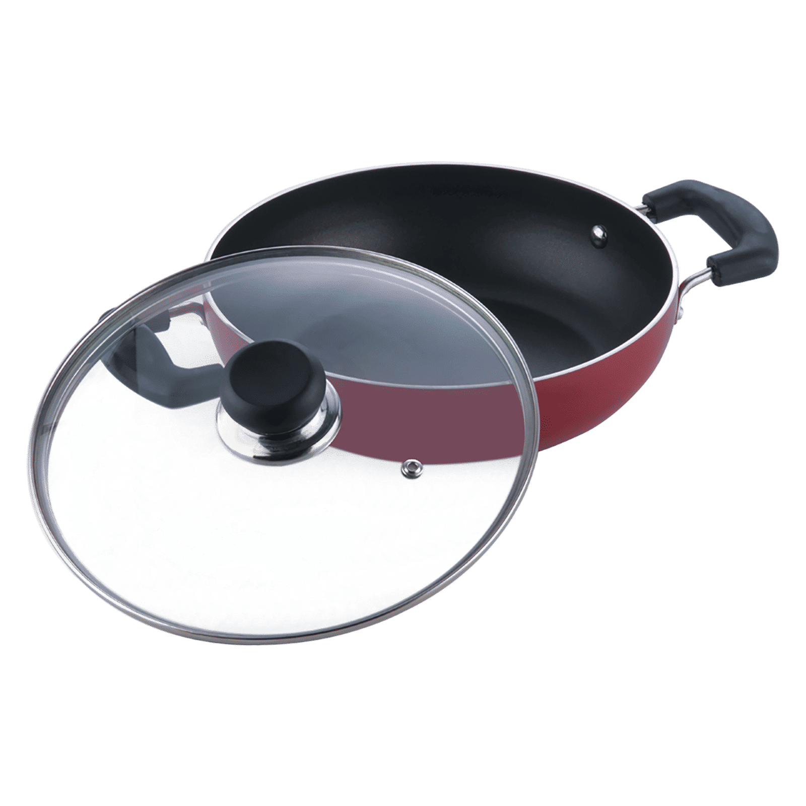 VINOD Zest Kadhai For Induction 24 cm (ZNKL24, Black) VINOD Zest Kadhai For Induction 24 cm (ZNKL24, Black)_4