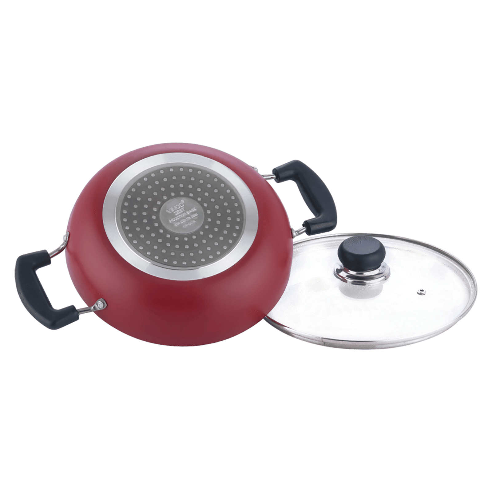 VINOD Zest Kadhai For Induction 24 cm (ZNKL24, Black) VINOD Zest Kadhai For Induction 24 cm (ZNKL24, Black)_5