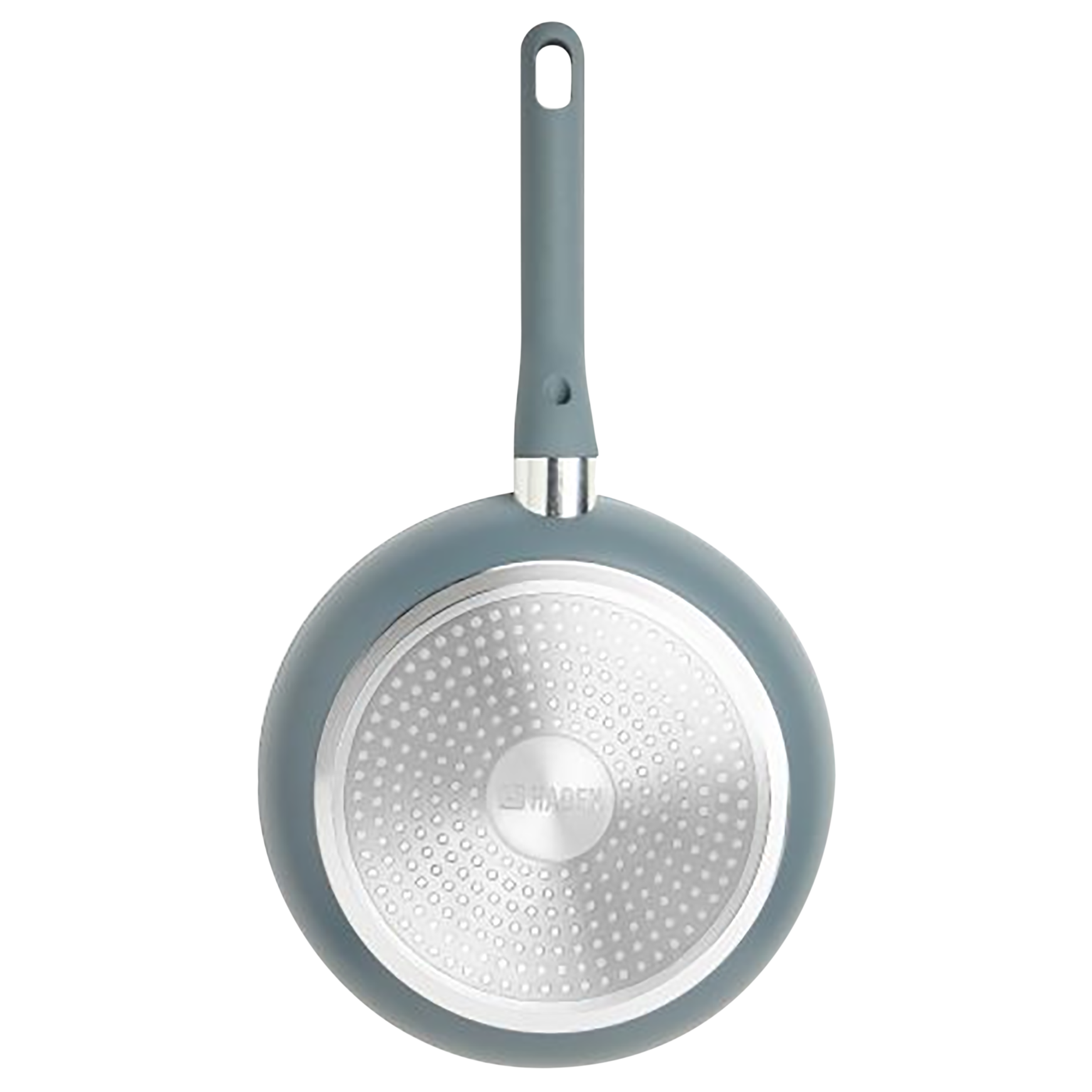 sabichi Haden Perth 1.5L Non Stick Stainless Steel Fry Pan (Induction Compatible, Dishwasher Safe, Grey)_5