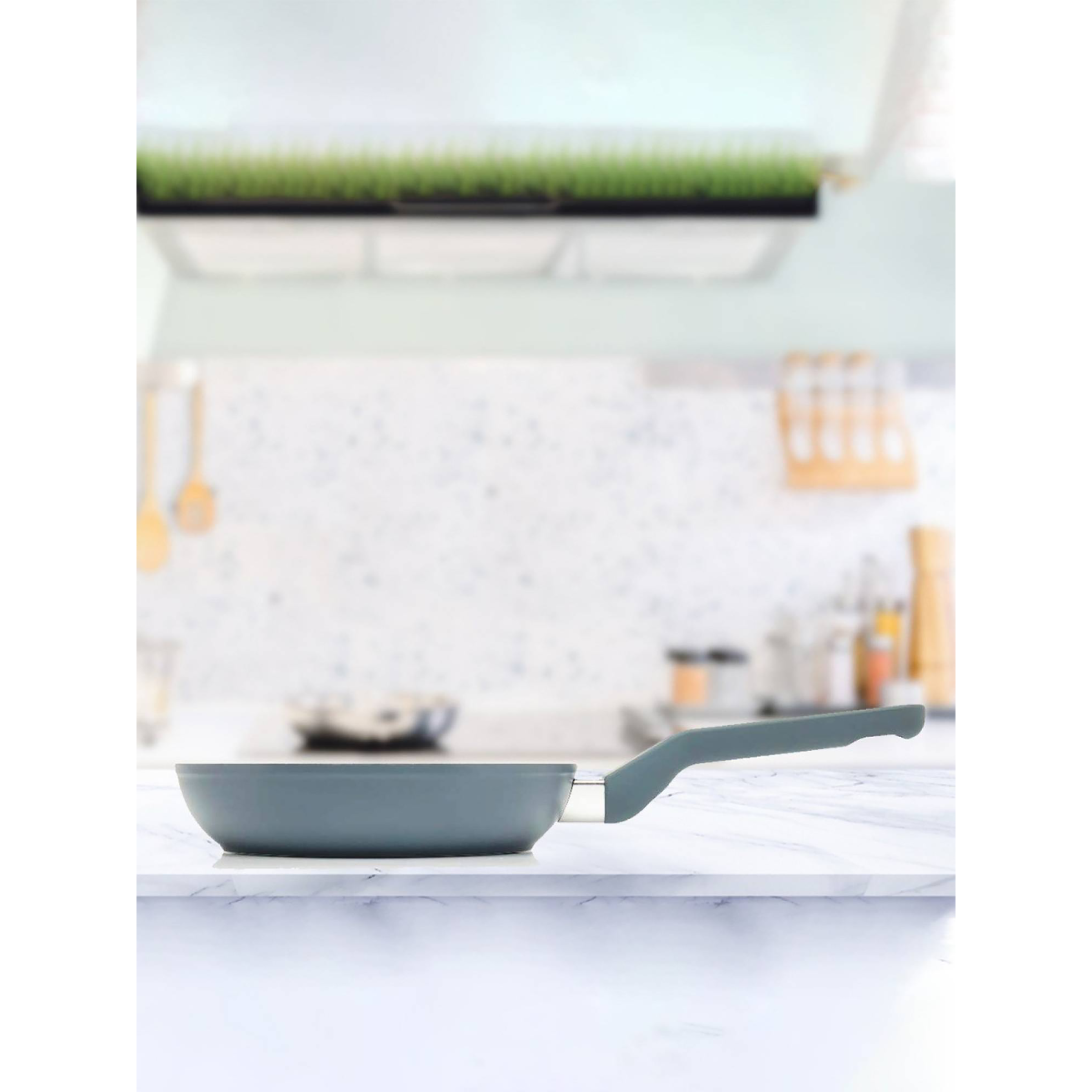 sabichi Haden Perth 1.5L Non Stick Stainless Steel Fry Pan (Induction Compatible, Dishwasher Safe, Grey)_7