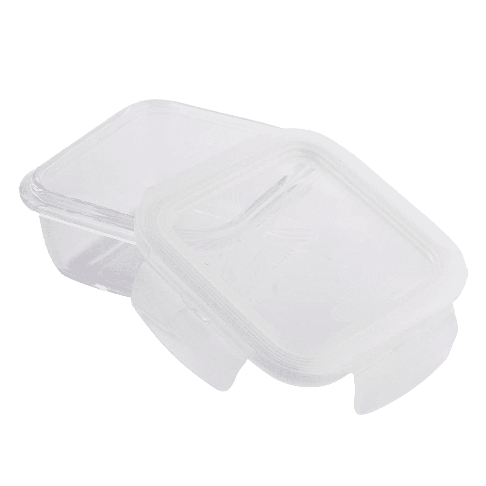 LocknLock 300 ml Square Glass Storage Container (Heat Resistant, LLG203, Transparent)_6