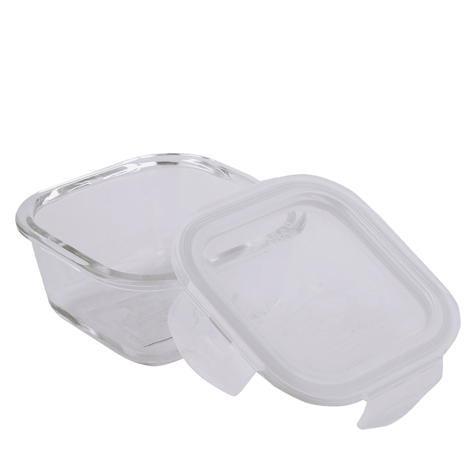 LocknLock Ovenglass 300 ml Square Glass Storage Container (BPA Free, LLG205, Transparent)_3