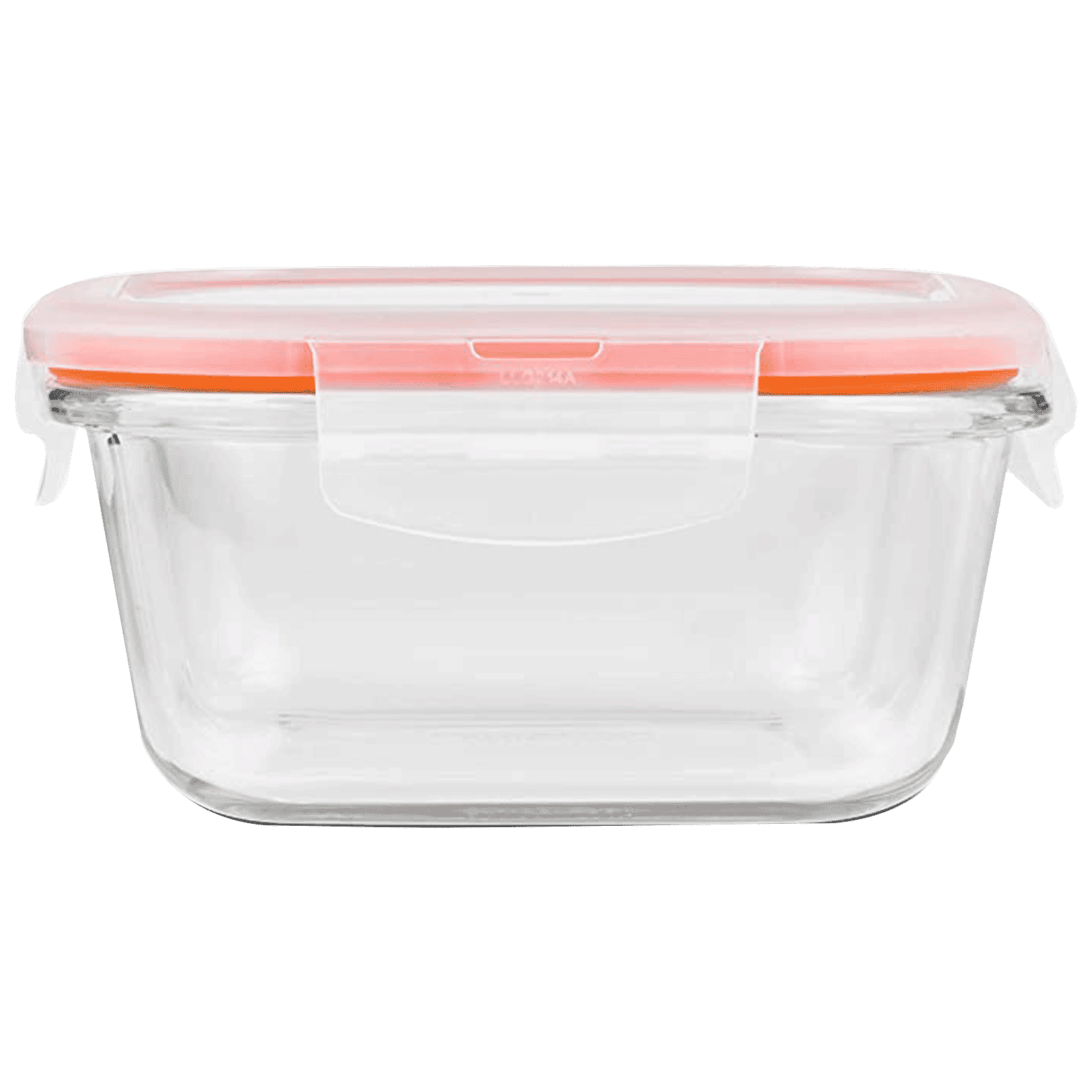 LocknLock 500 ml Square Glass Storage Container (Heat Resistant, LLG214, Transparent)_1