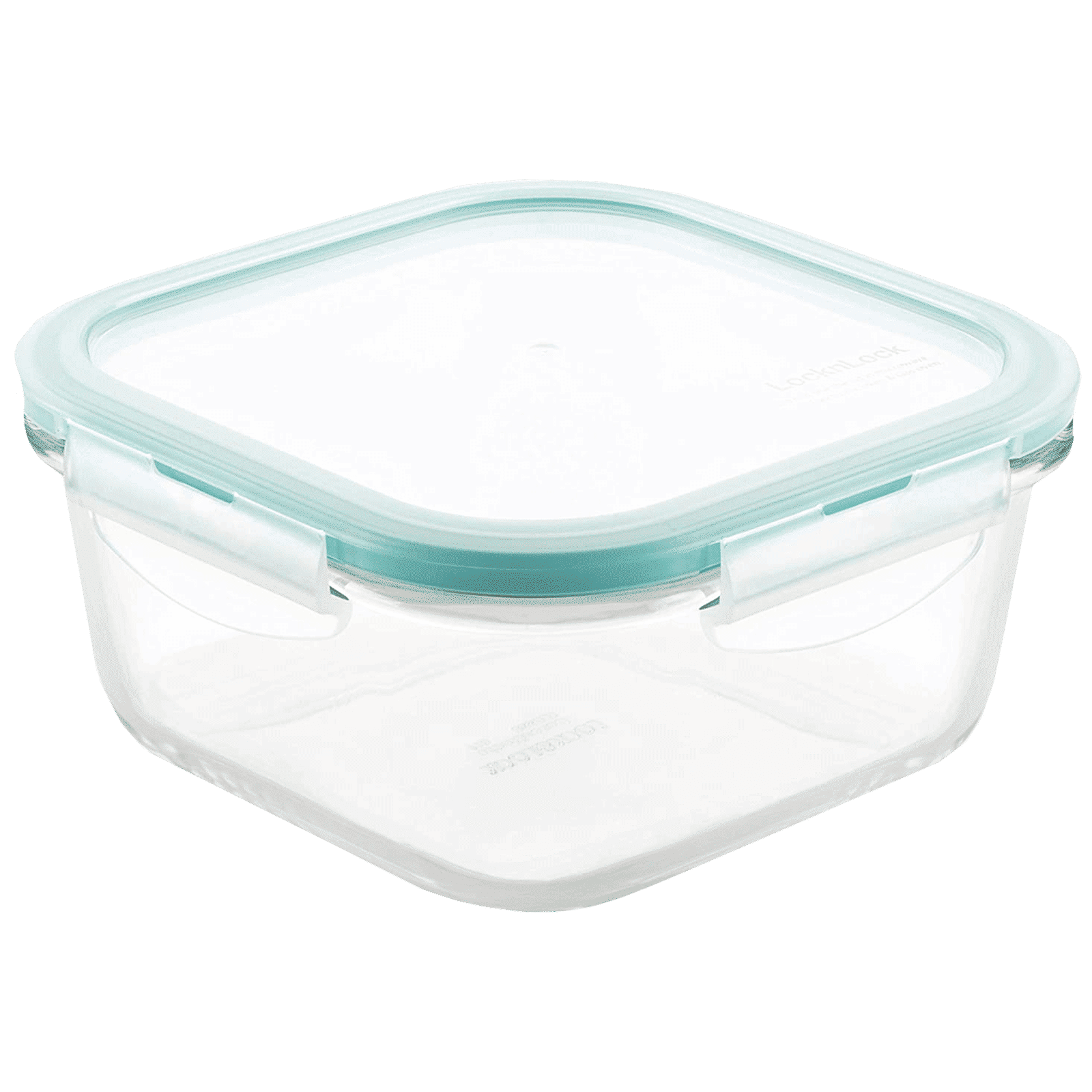 LocknLock Ovenglass 840 ml Square Glass Storage Container (Heat Resistant, LLG225, Transparent)_1