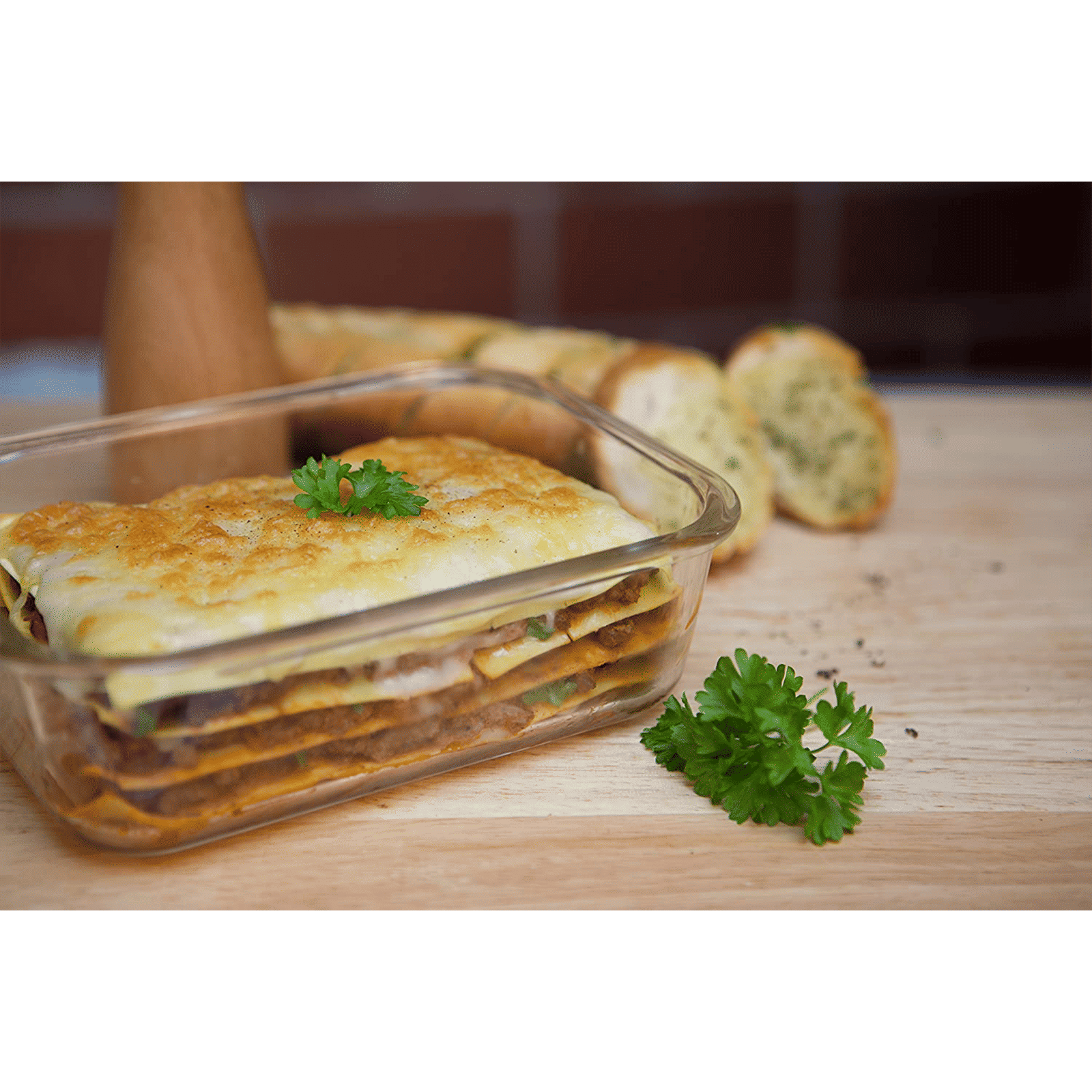 LocknLock 2 Litres Rectangular Glass Storage Container (Heat Resistant, LLG455, Transparent)_9