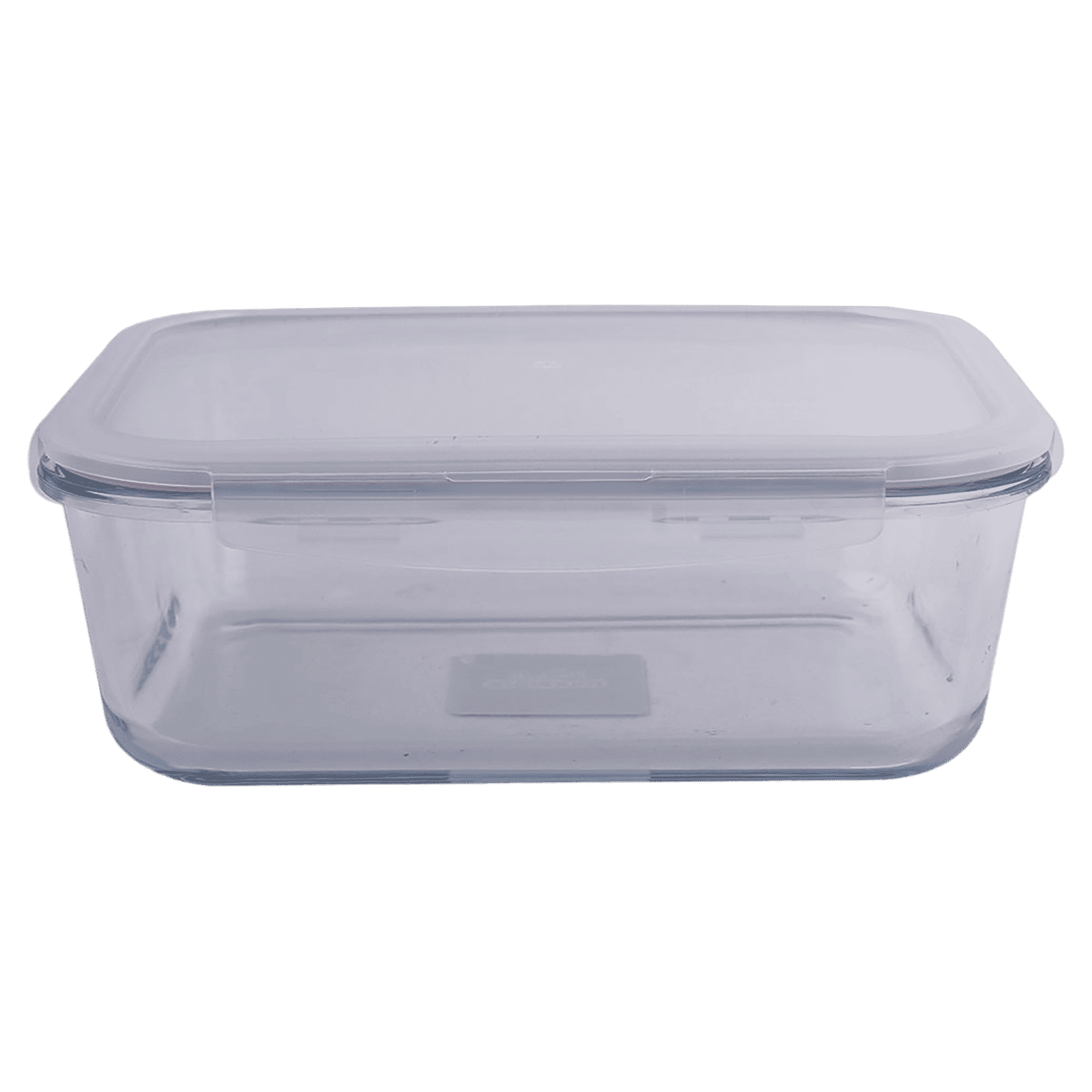 LocknLock 2 Litres Rectangular Glass Storage Container (Heat Resistant, LLG455, Transparent)_5