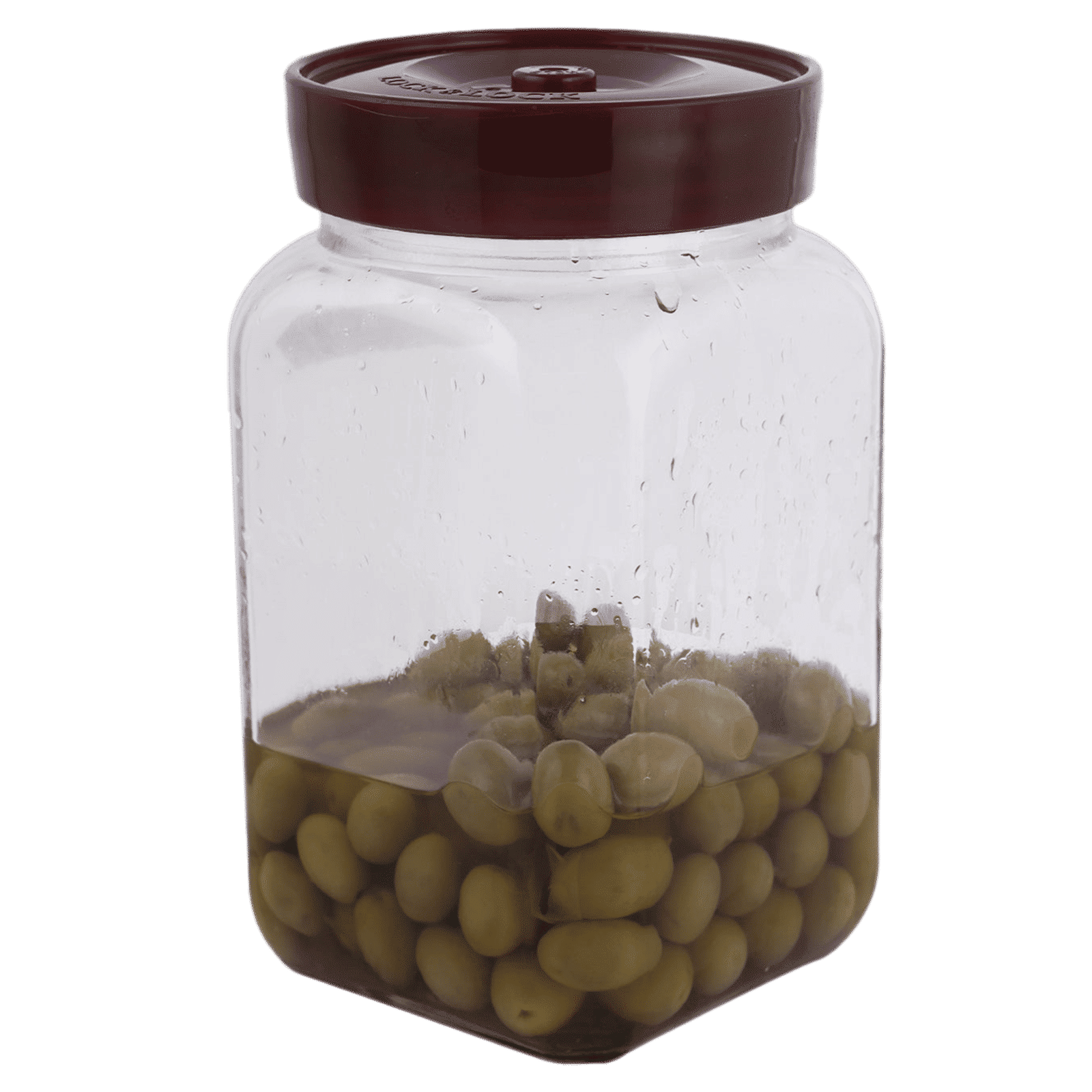 LocknLock Shum 1.5 Litres Square Glass Storage Container (Breathing Valve, LLG552, Transparent)_5