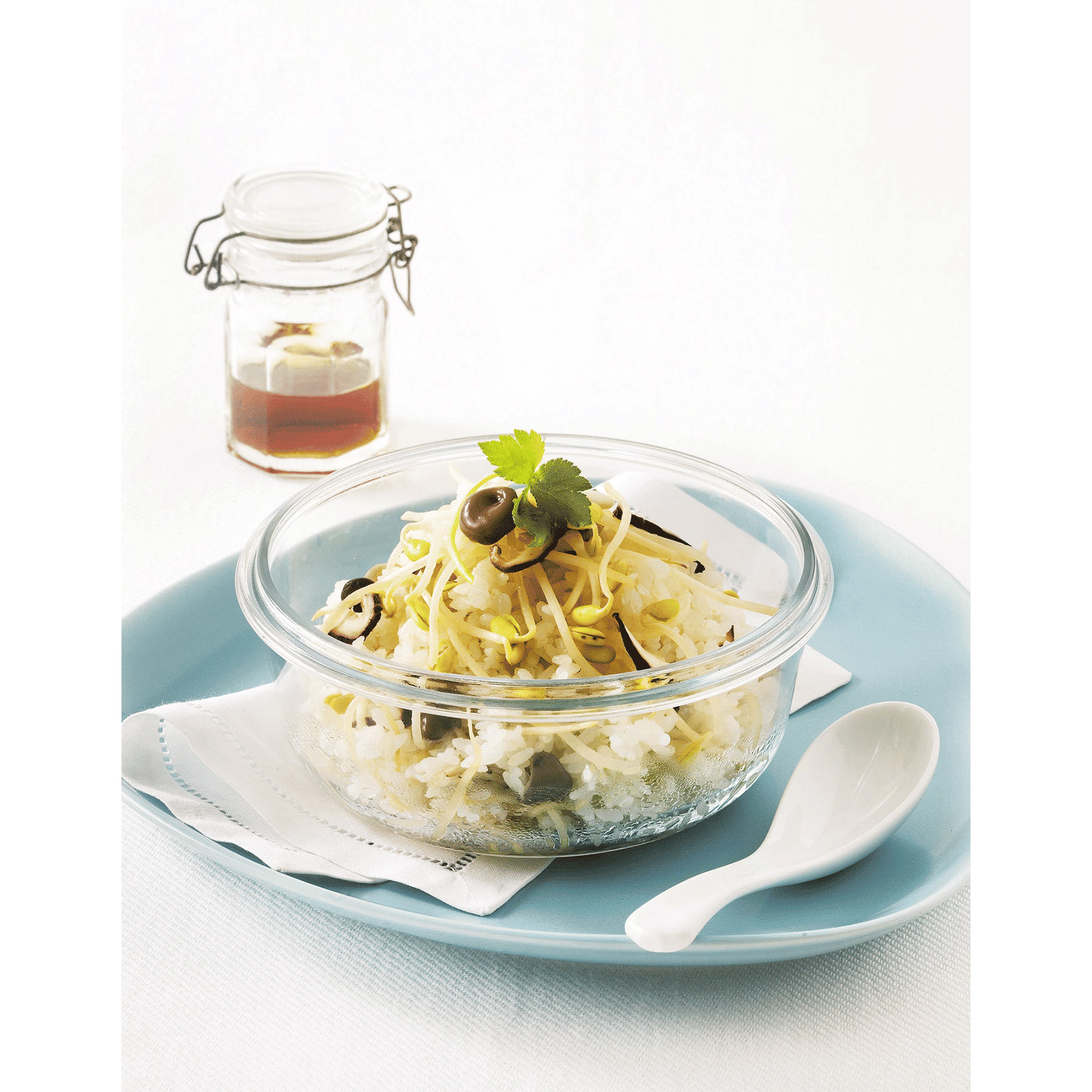 LocknLock Ovenglass 380ml Round Glass Storage Container (Heat Resistant, LLG821, Transparent) LocknLock Ovenglass 380ml Round Glass Storage Container (Heat Resistant, LLG821, Transparent)_8