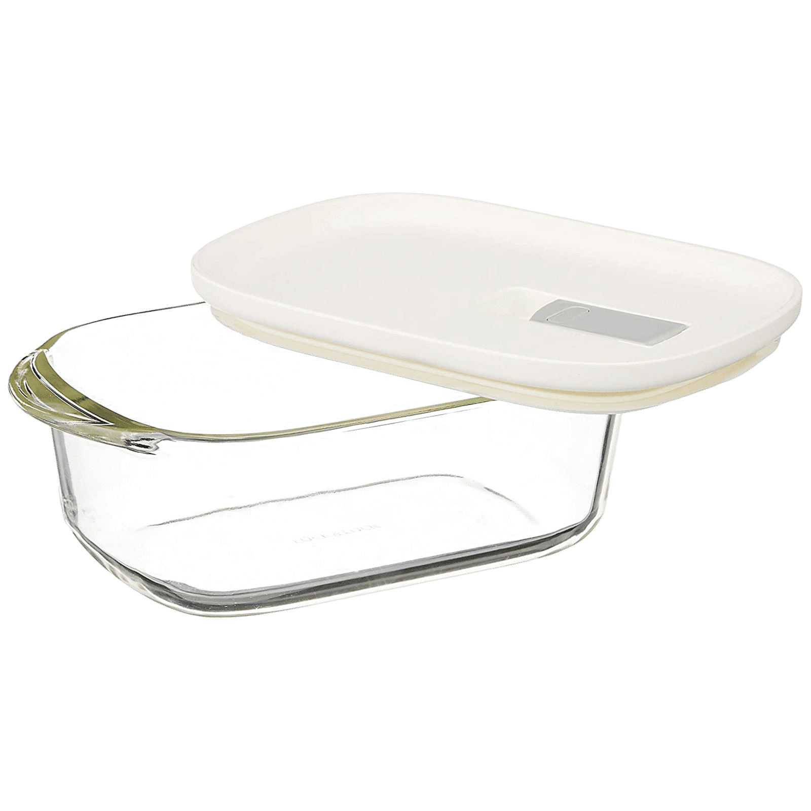 LocknLock Ovenglass 890 ml Rectangular Glass Storage Container (Steam Hole, LLG941W, White) LocknLock Ovenglass 890 ml Rectangular Glass Storage Container (Steam Hole, LLG941W, White)_3