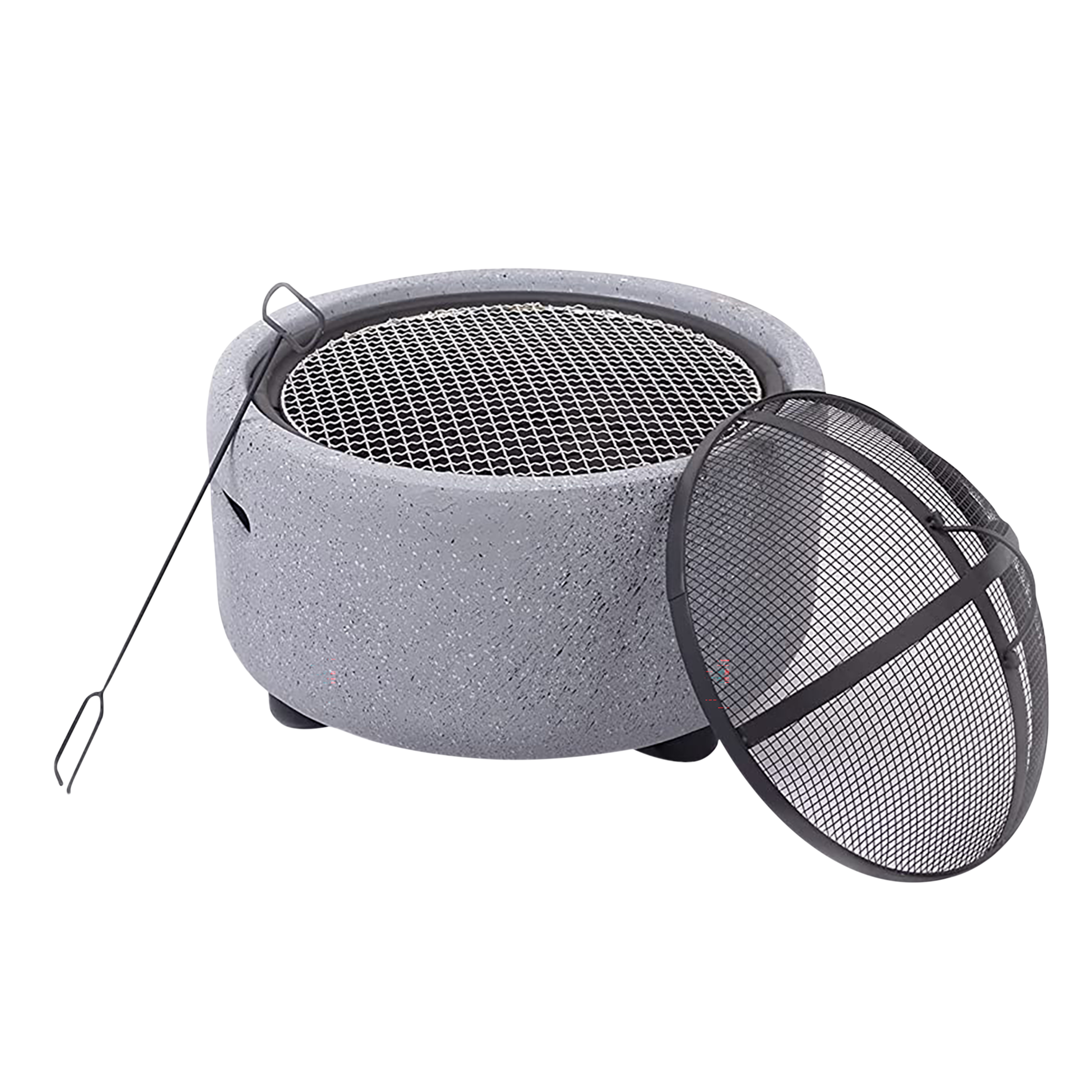 Peng Essential Charcoal Barbeque Grill (Scratch Resistant)_4